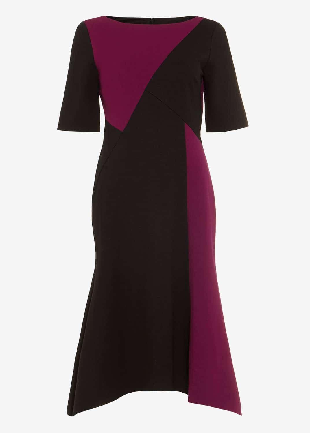 Colour Block Court Dress