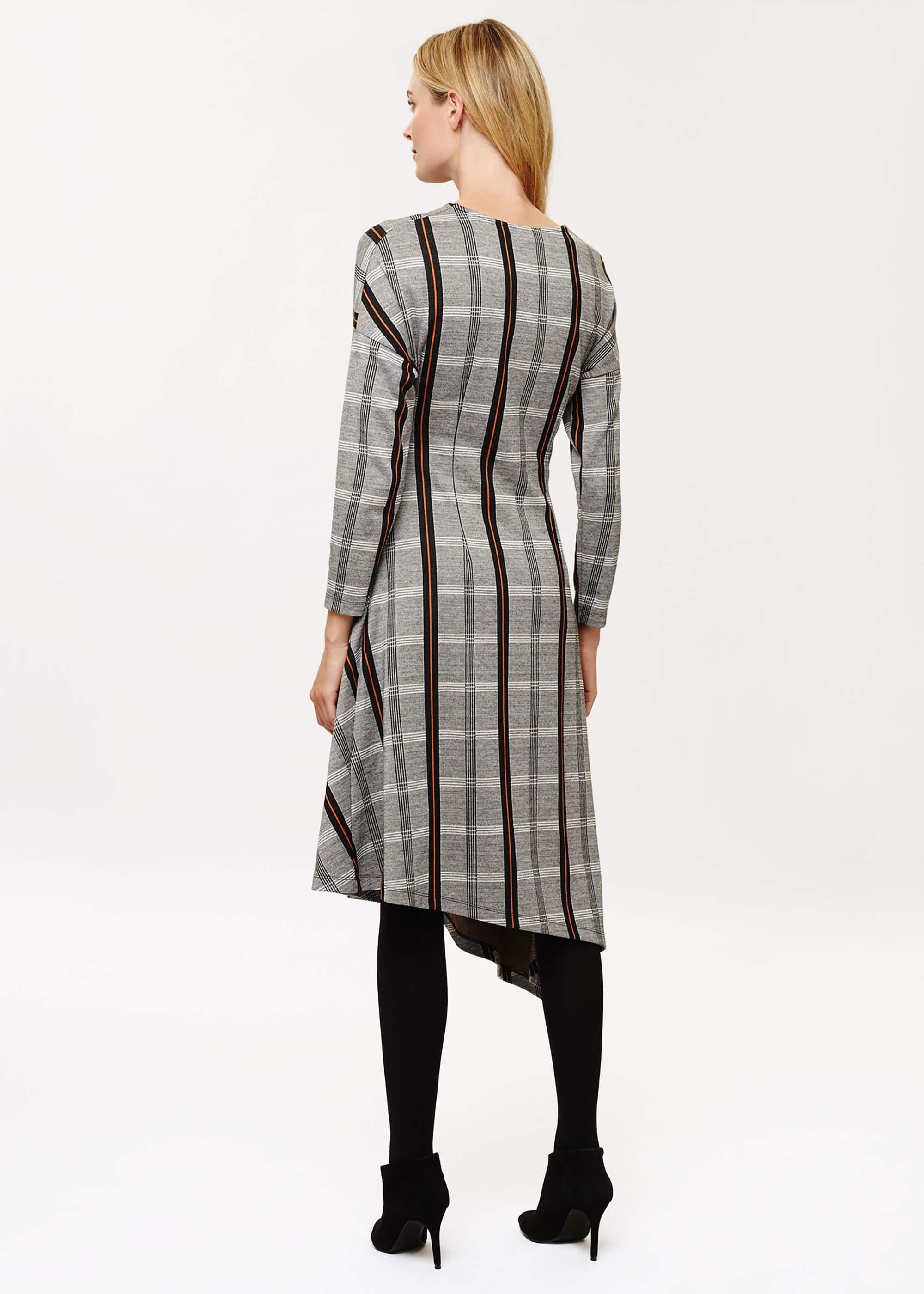 Cicilia Check Midi Dress