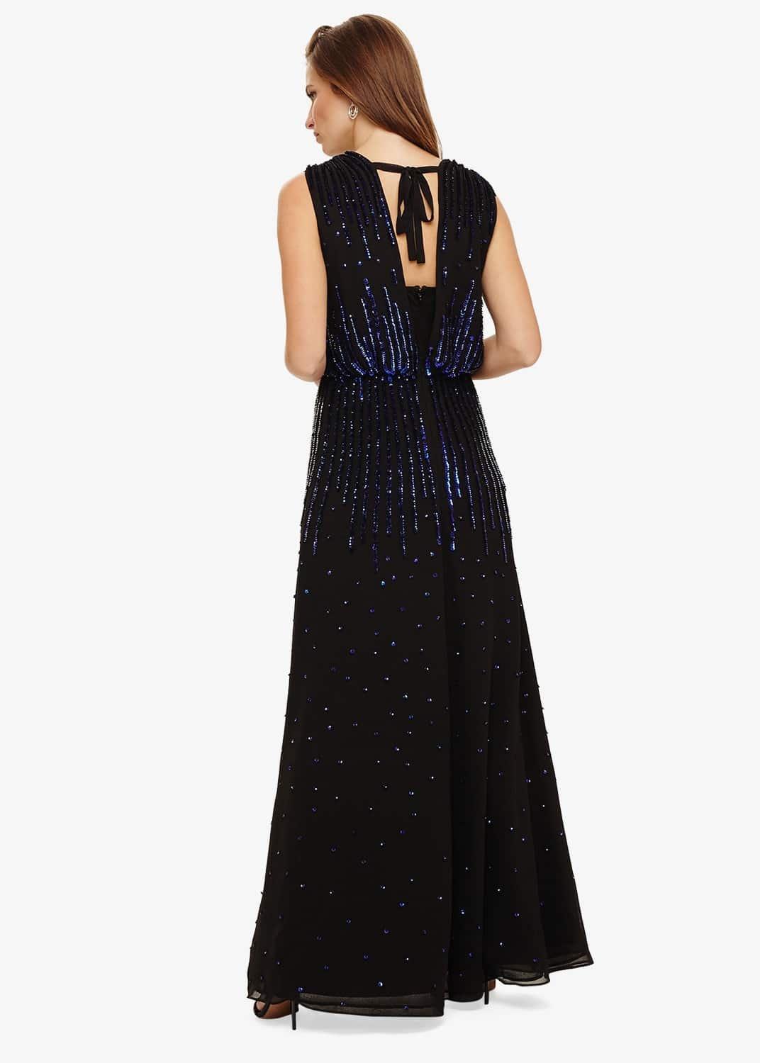 Mia Placement Sequin Dress