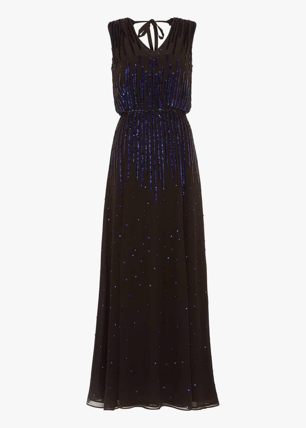 Mia Placement Sequin Dress
