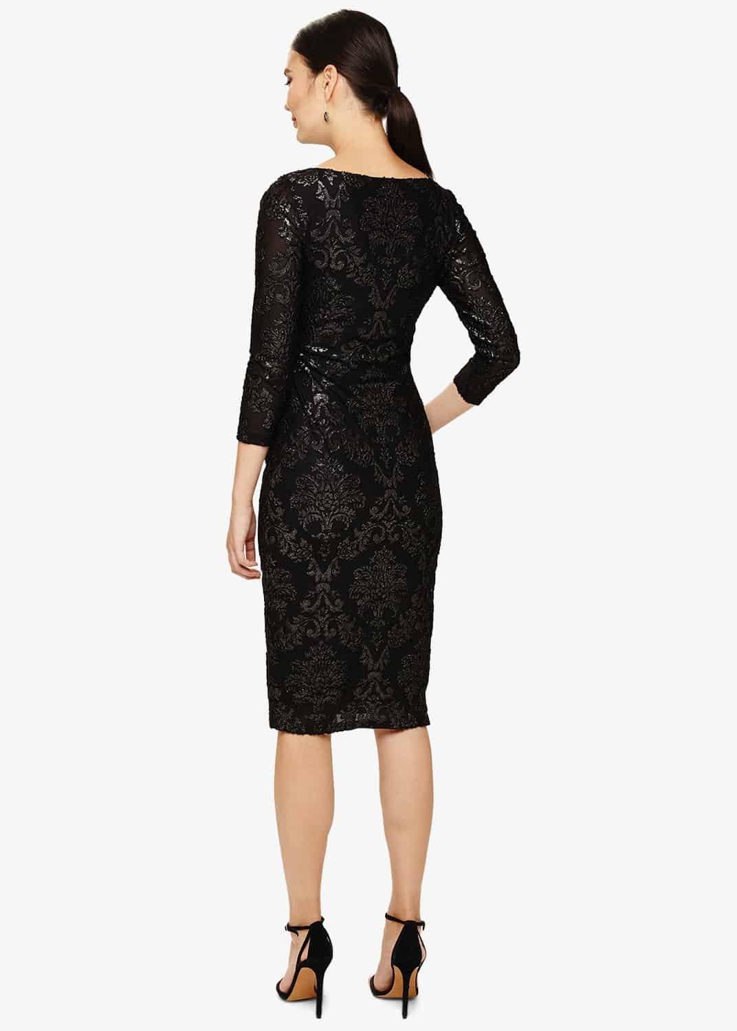 Petra Burnout Dress