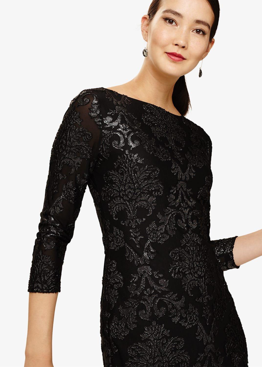 Petra Burnout Dress