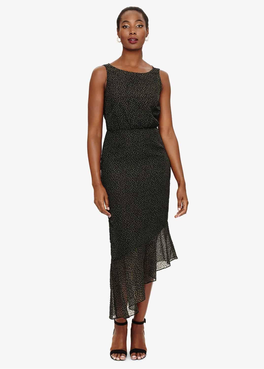 Dotty Burnout Dress