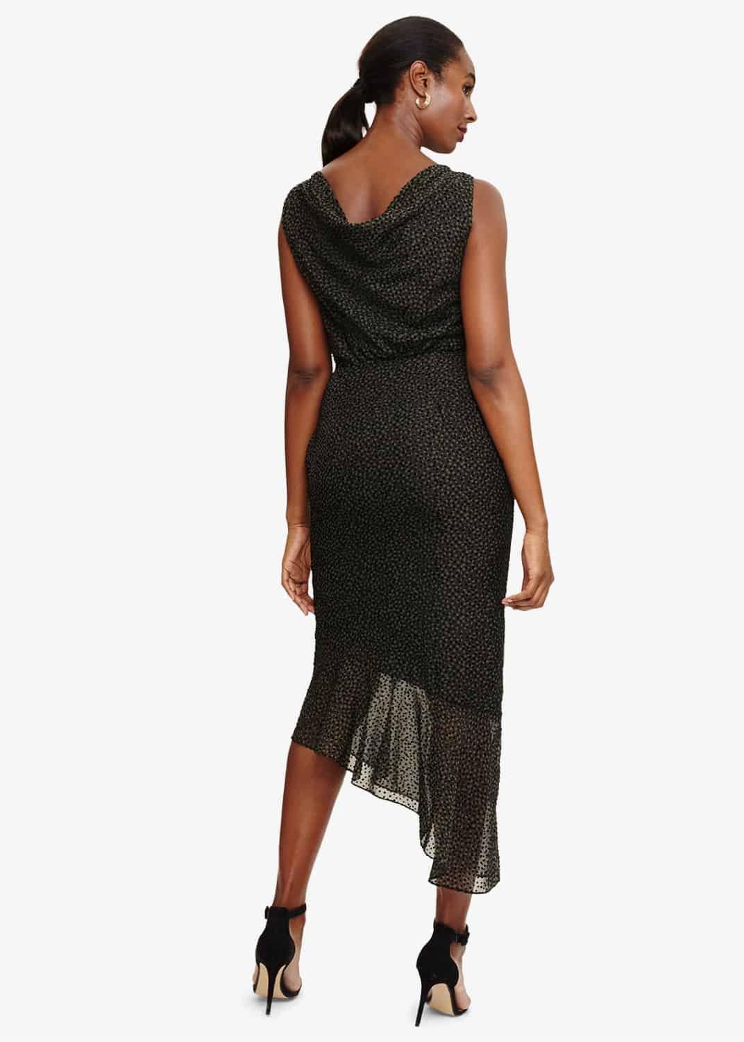 Dotty Burnout Dress