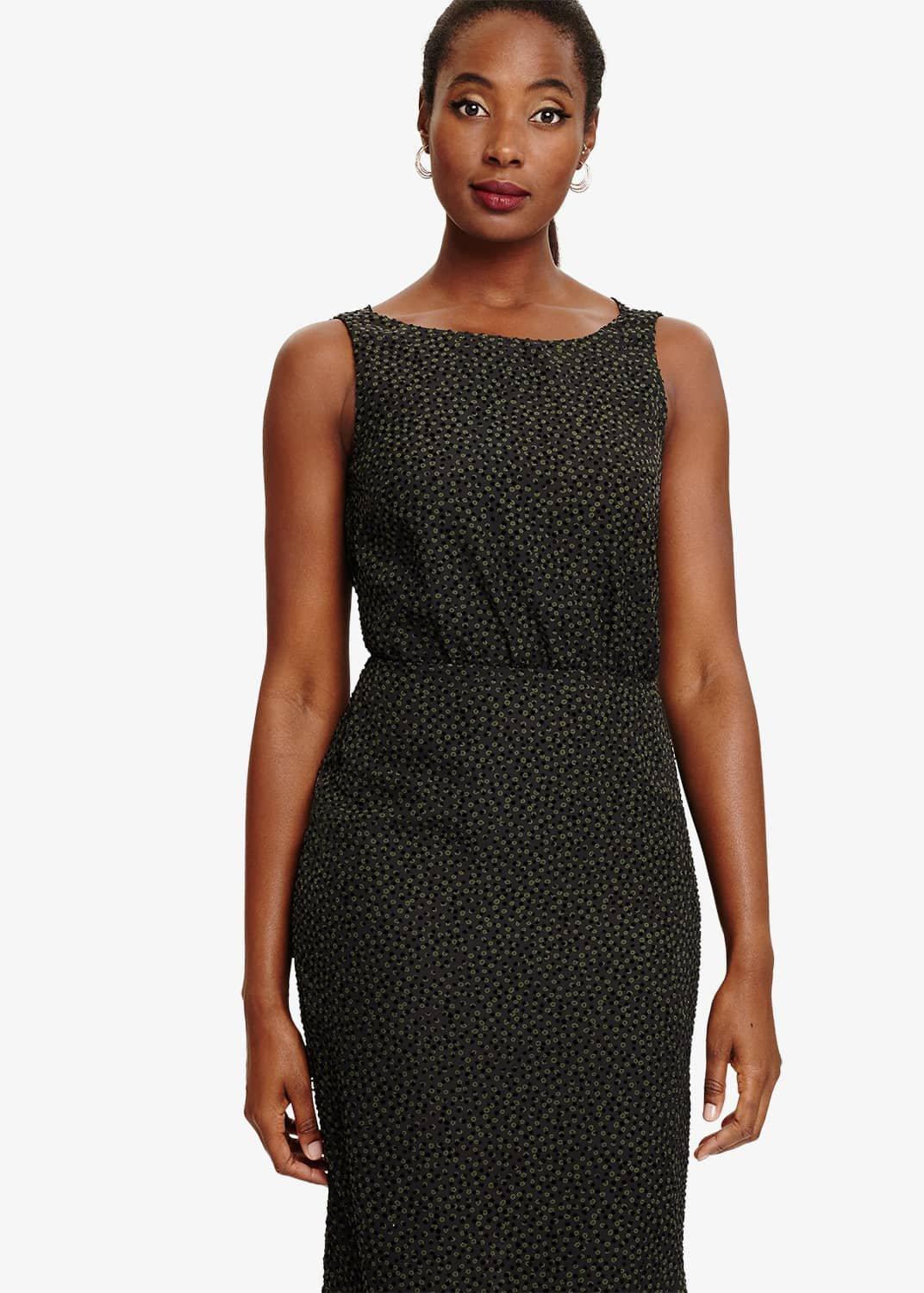 Dotty Burnout Dress