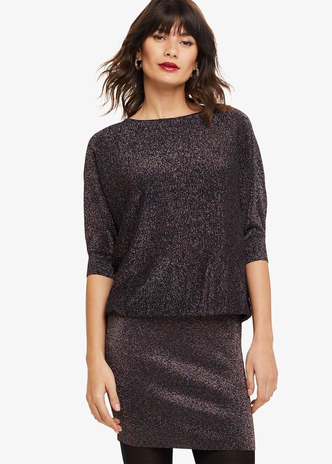 Becca Rainbow Shimmer Knitted Dress