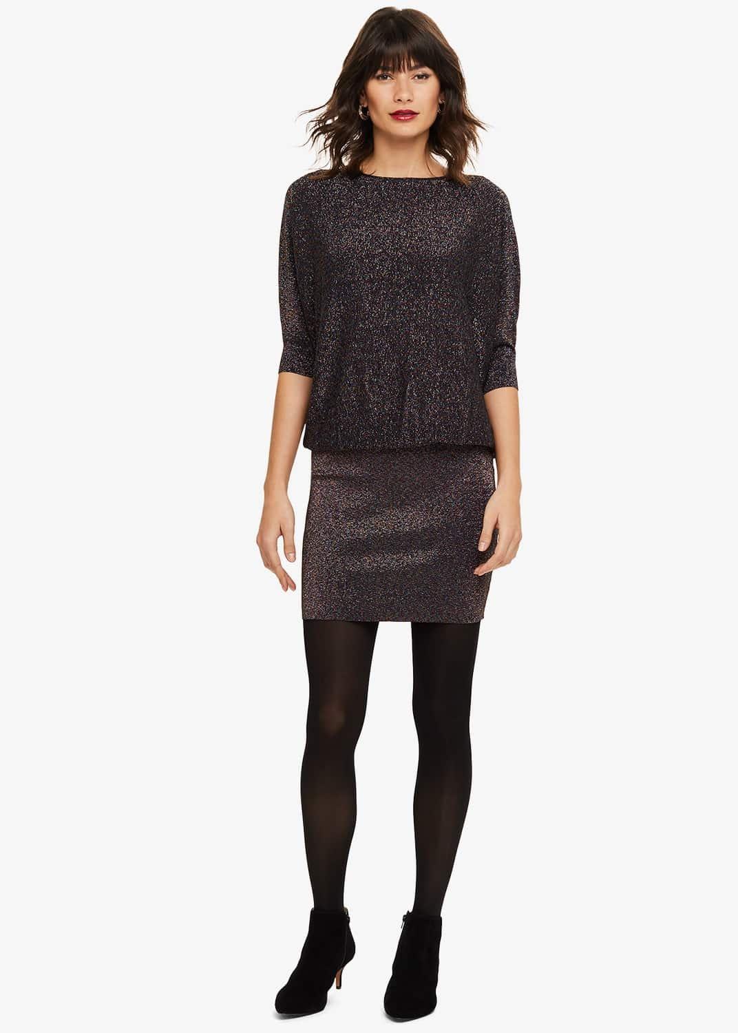 Becca Rainbow Shimmer Knitted Dress