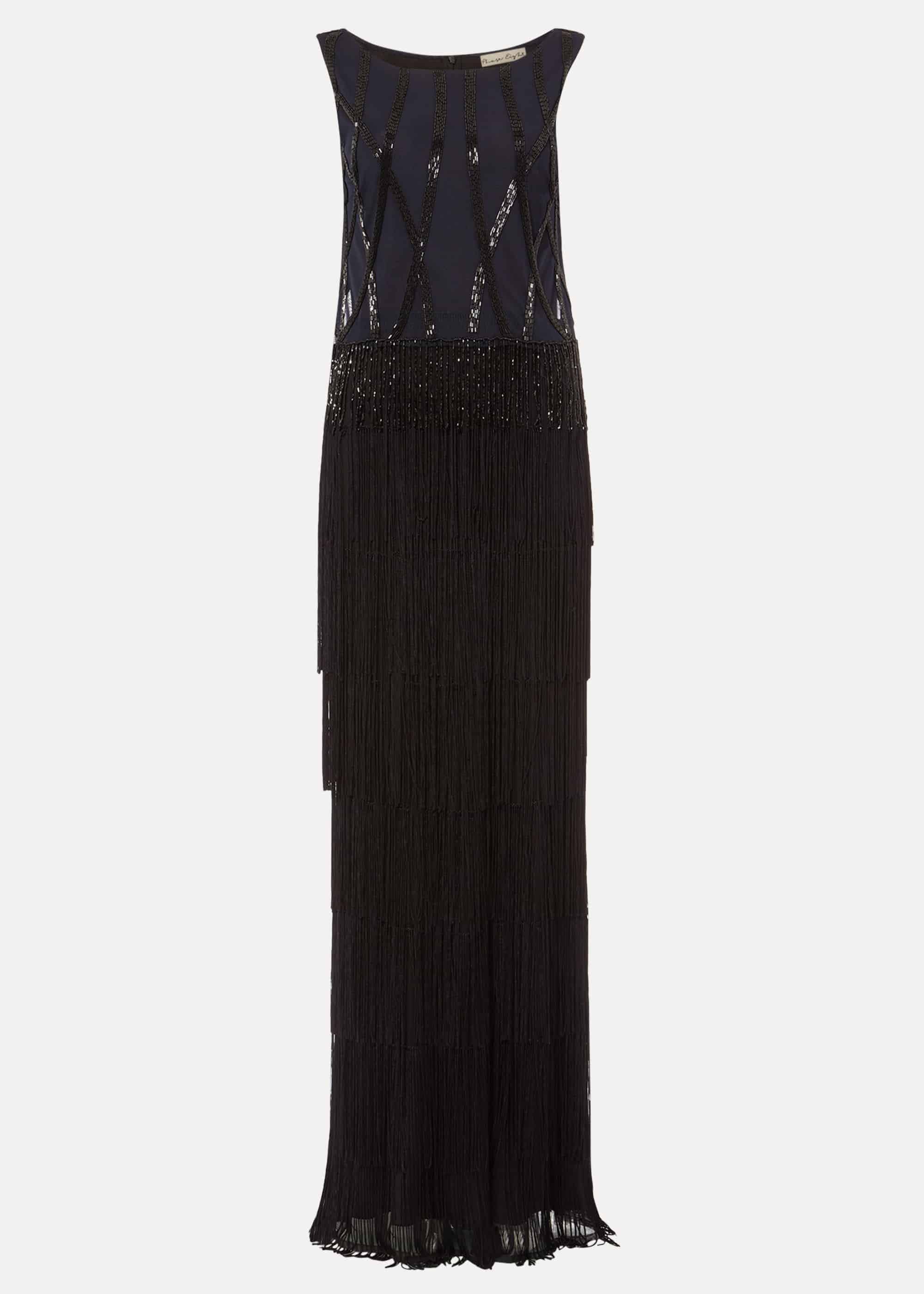 Viola Fringe Maxi Dress