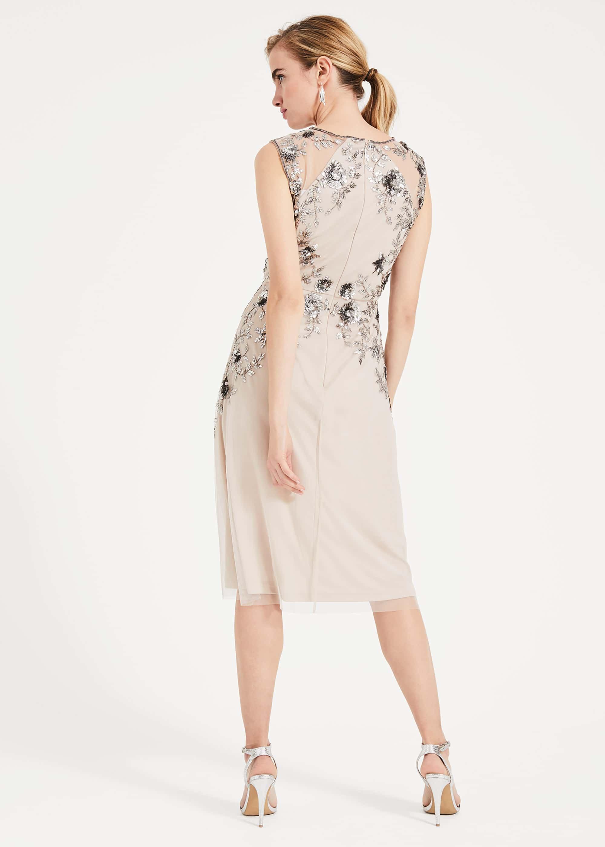 Toria Embellished Tulle Dress