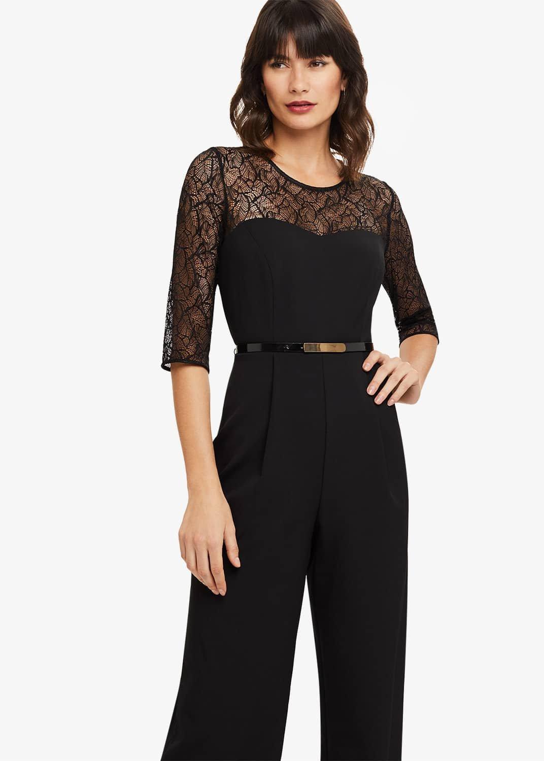 Jasmine Lace Top Jumpsuit