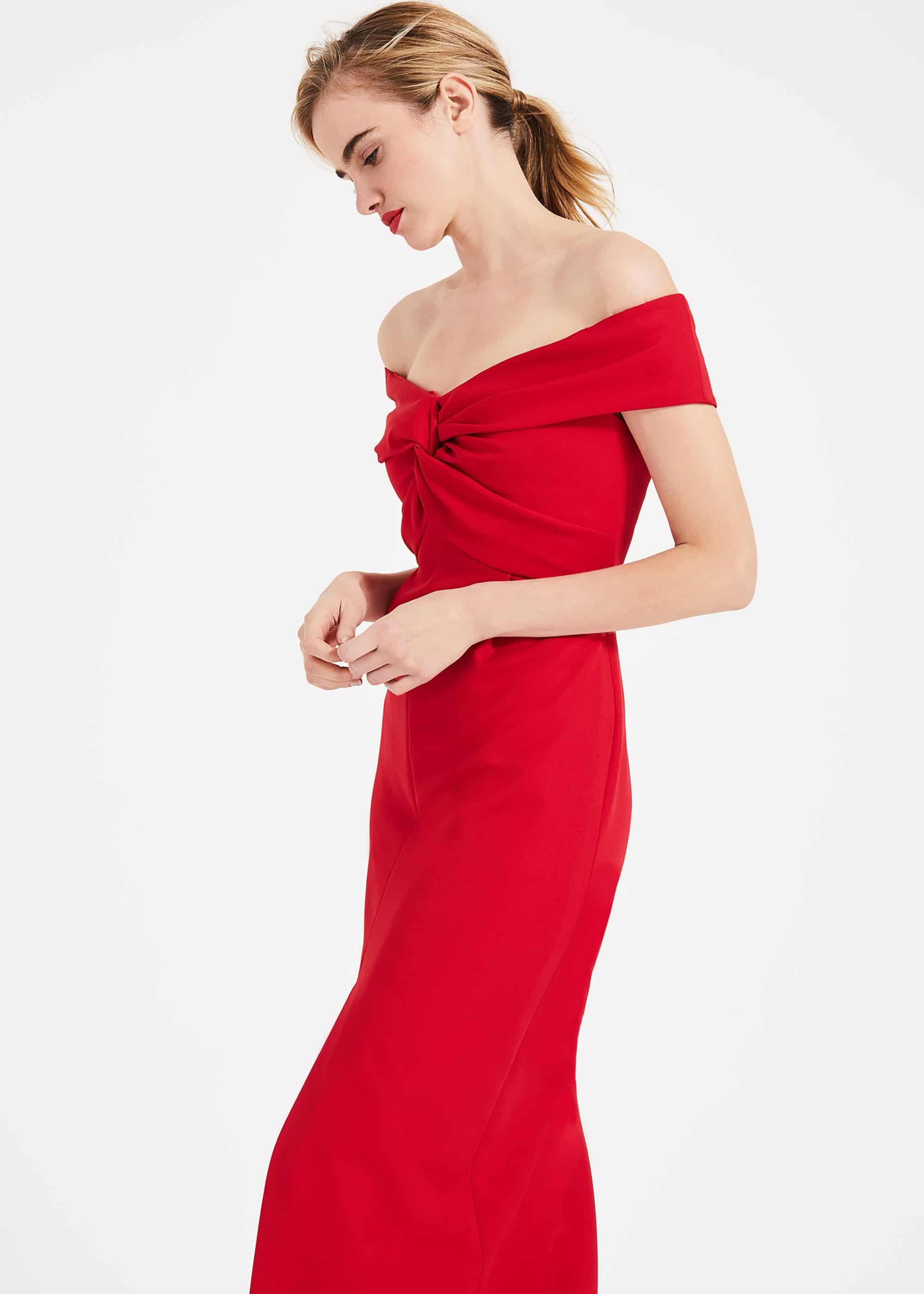 Marcelina Twist Maxi Dress