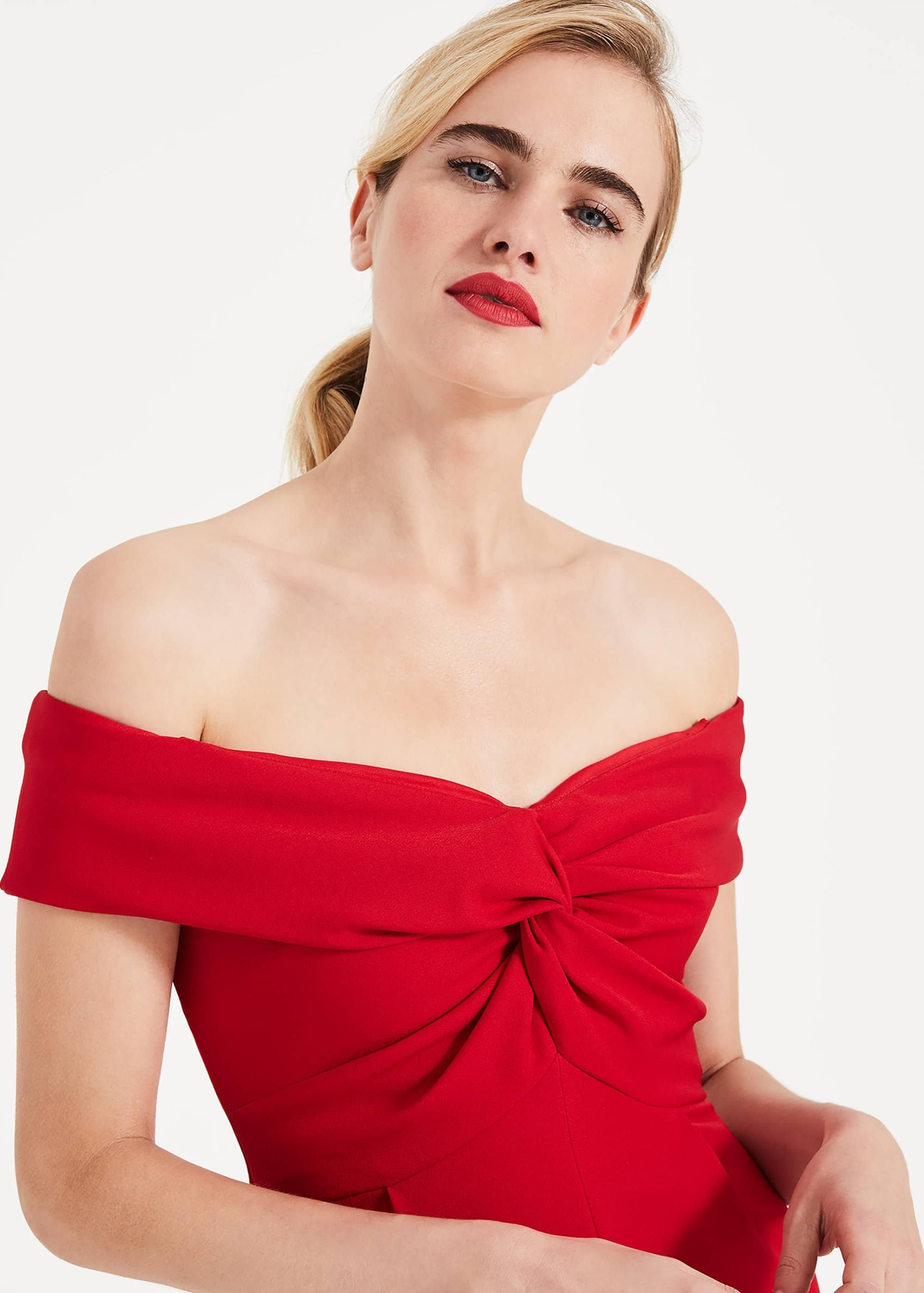 Marcelina Twist Maxi Dress