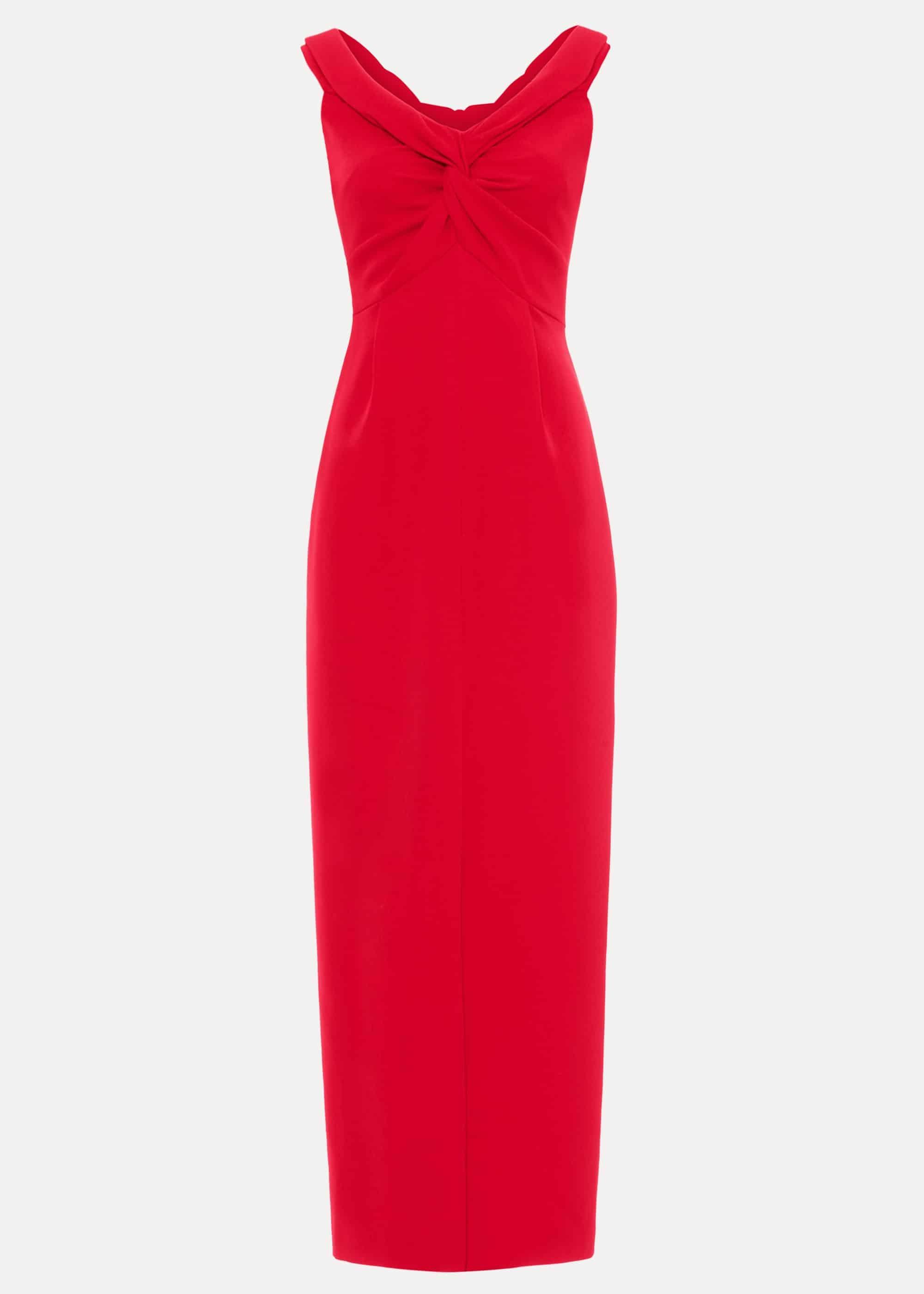 Marcelina Twist Maxi Dress