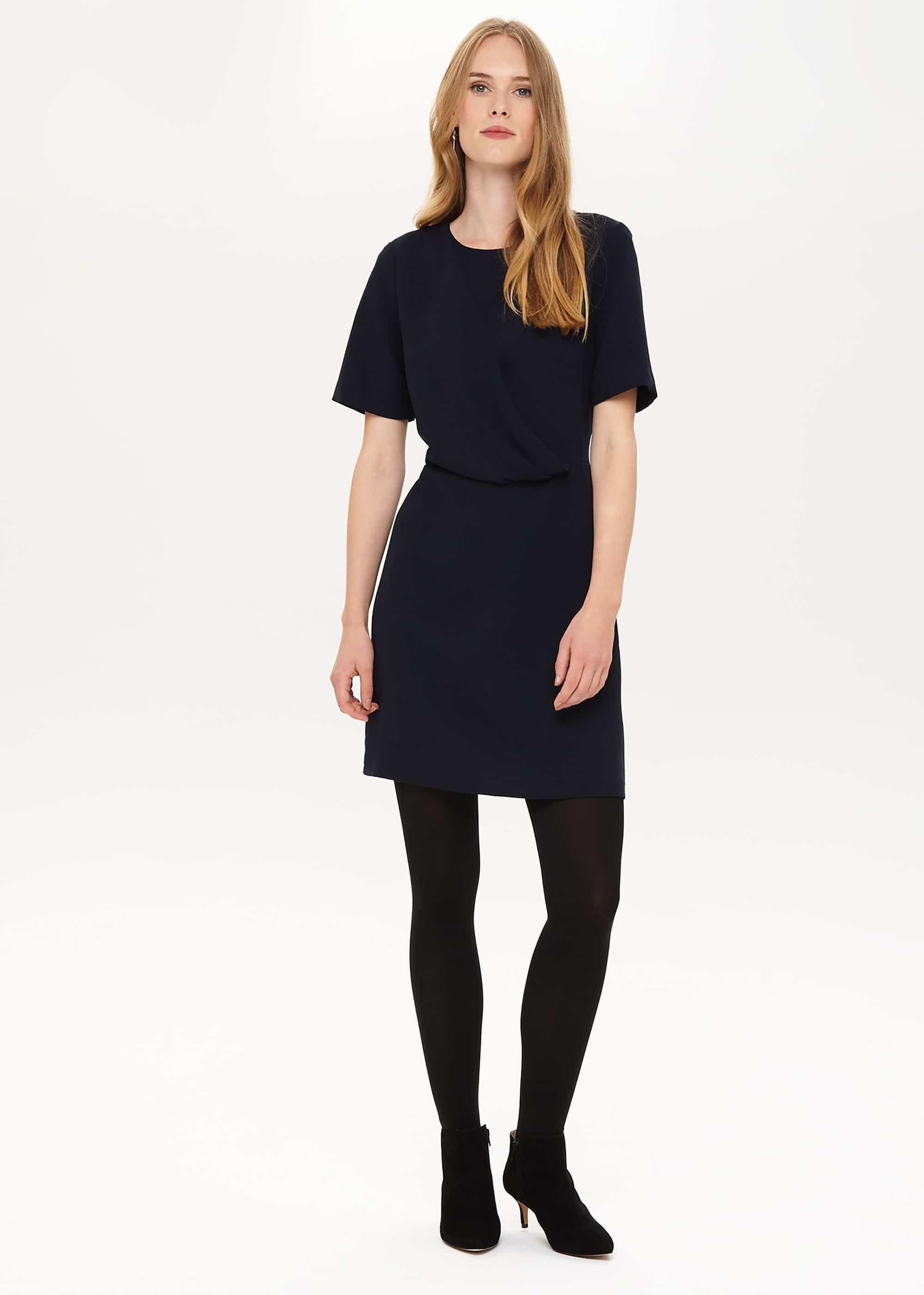 Khloe Drape Front Dress