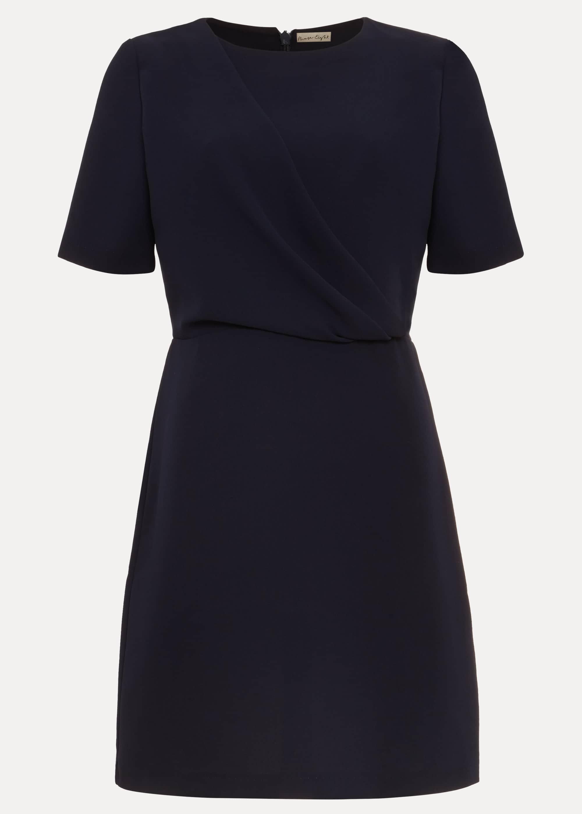 Khloe Drape Front Dress