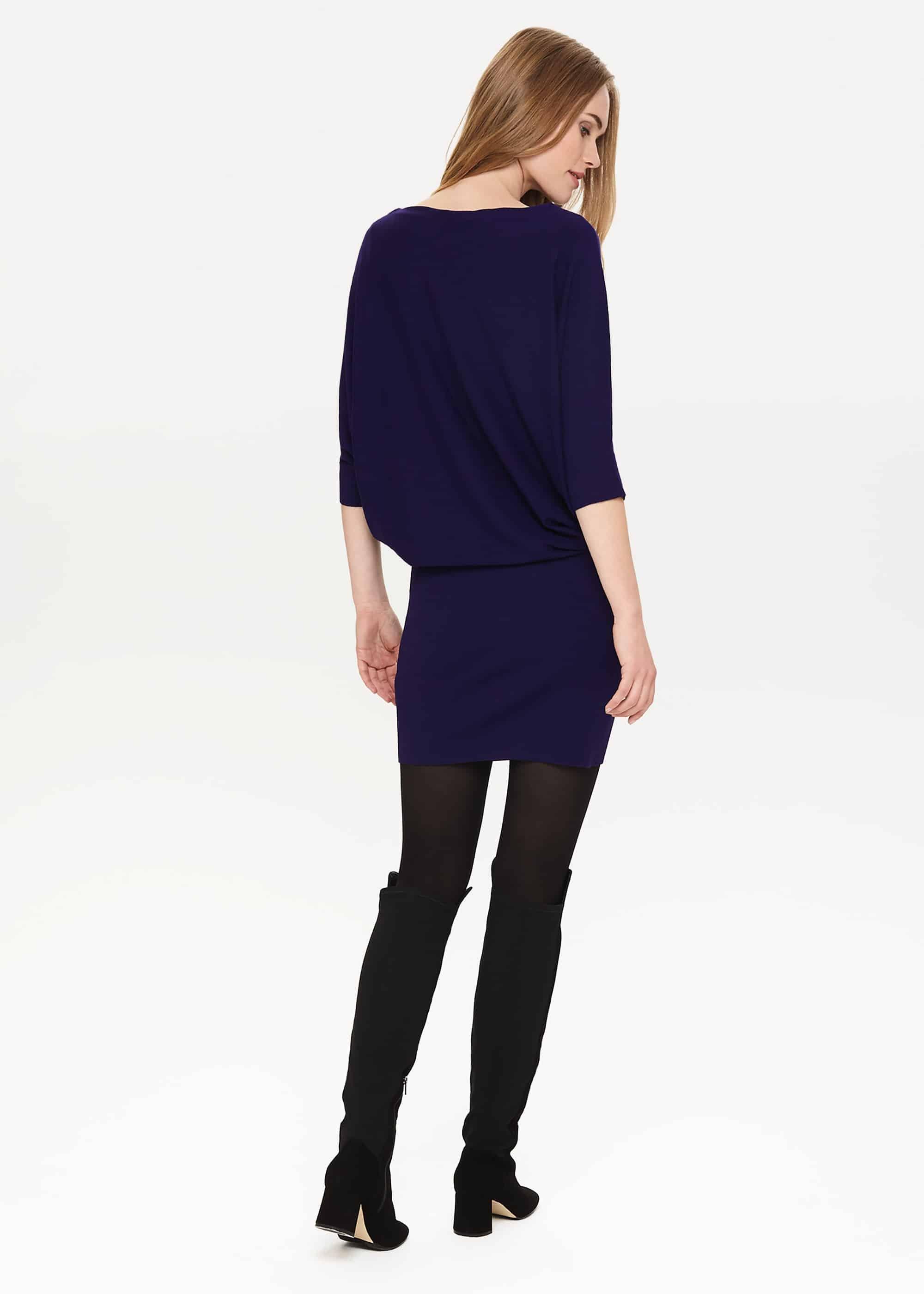 Becca Batwing Knitted Dress