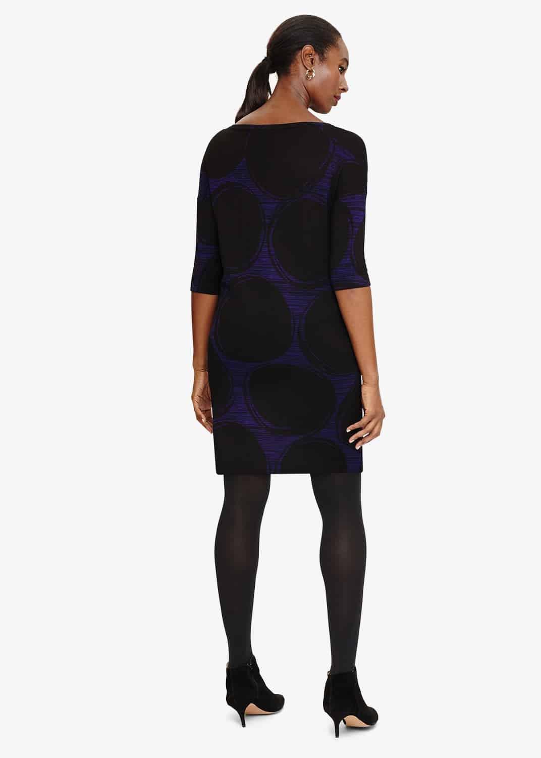 Sammy Spot Knitted Dress