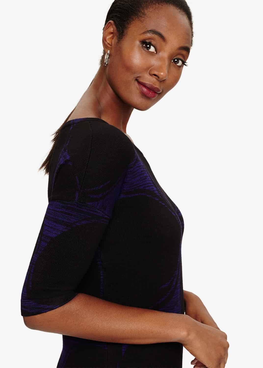 Sammy Spot Knitted Dress