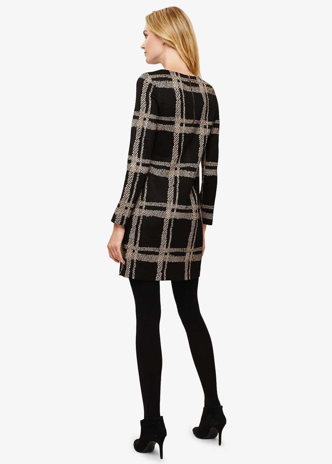 Cally Check Tunic Dress