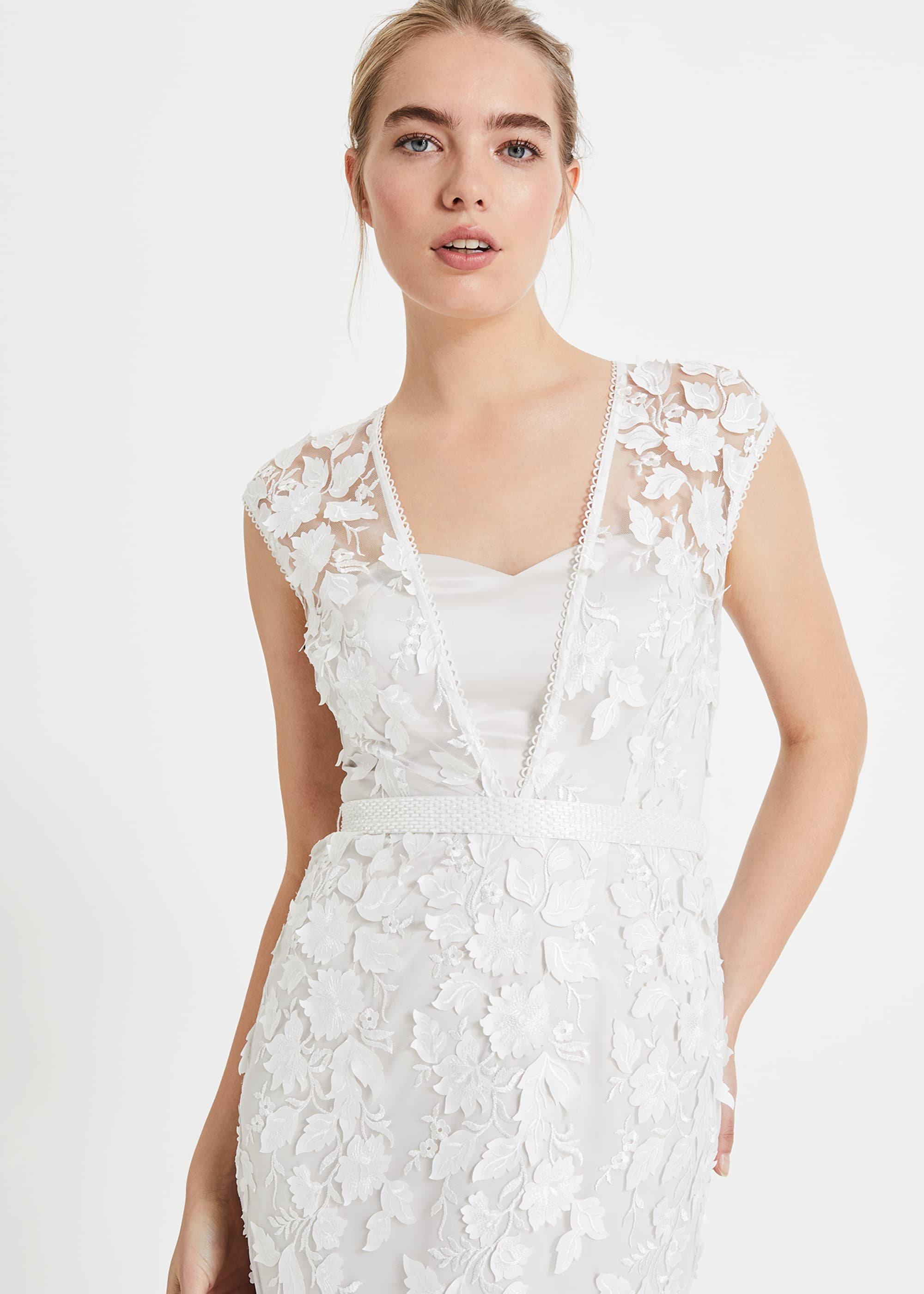 Peony 3d Lace Wedding Dress