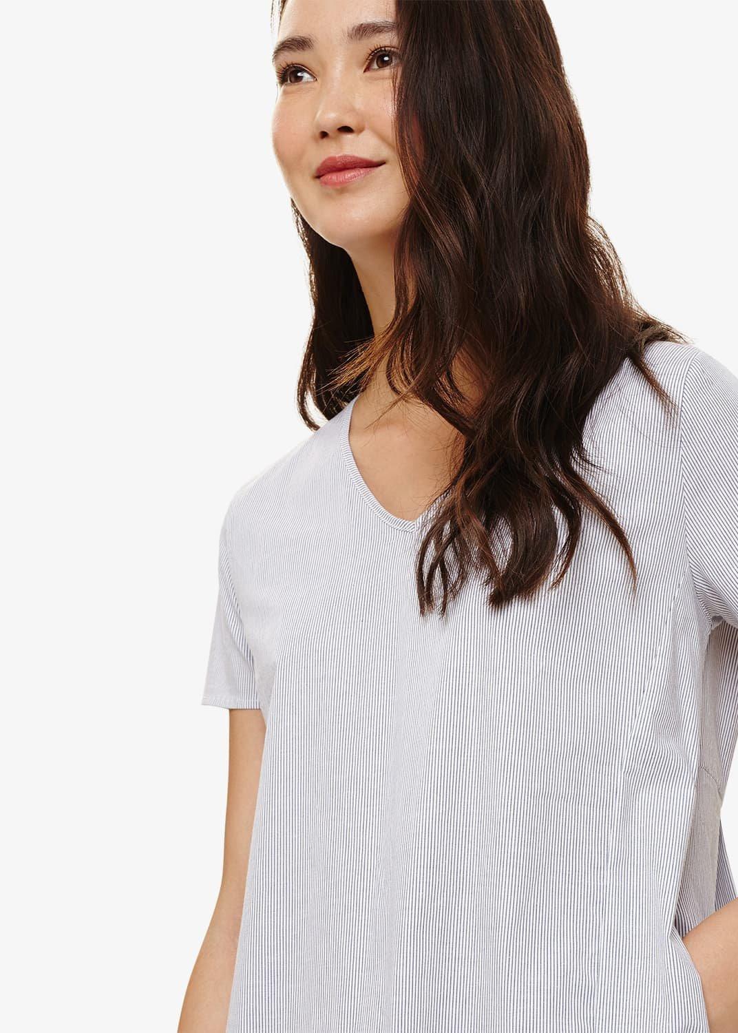 Natascia Pleat Back Tunic Dress