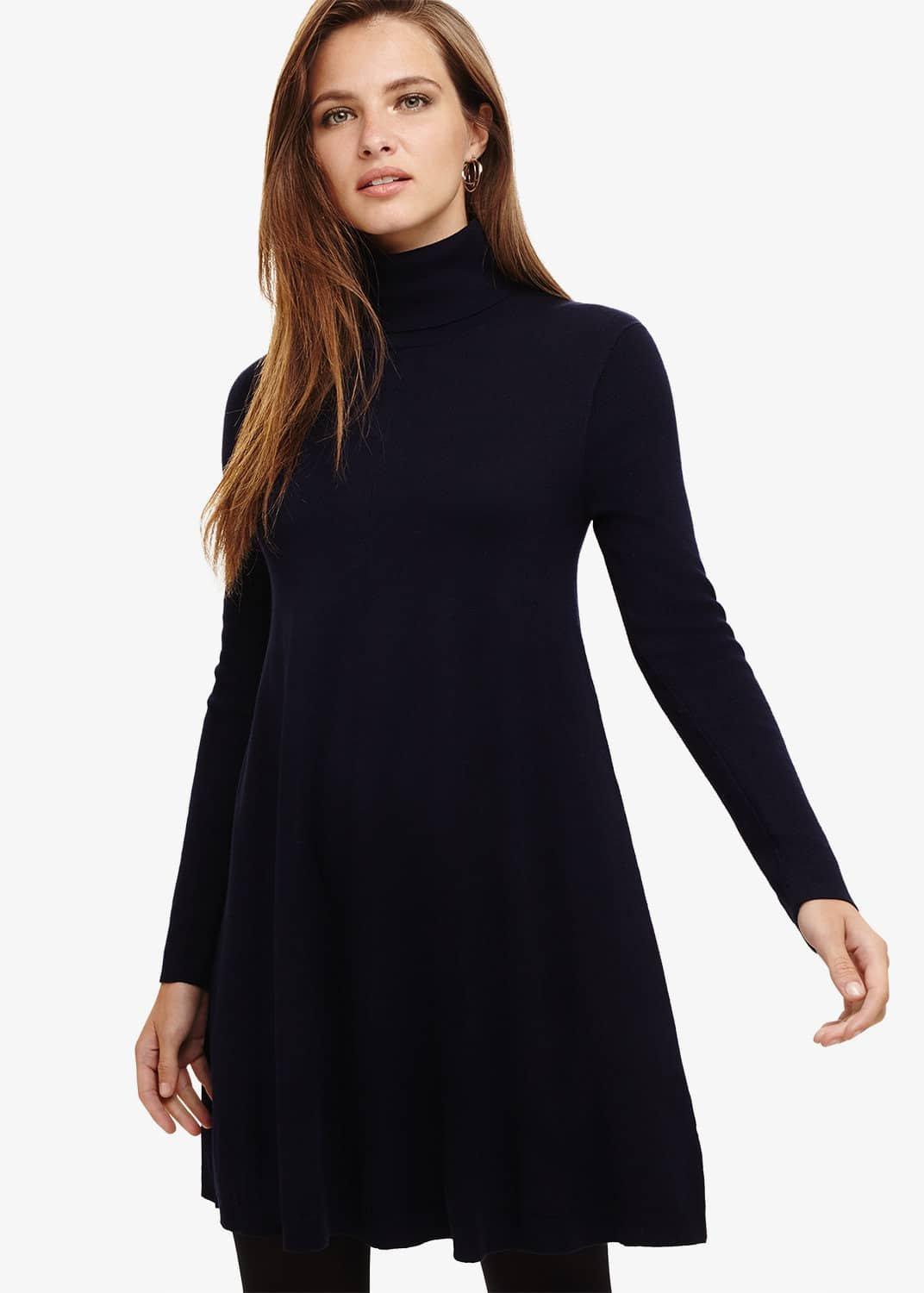 Melody Swing Knitted Tunic Dress