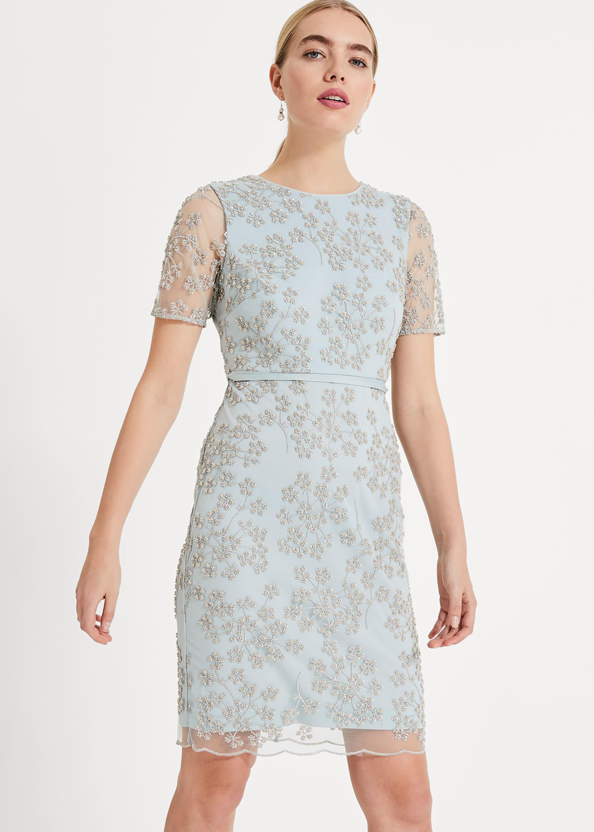Anika Beaded Lace Dress