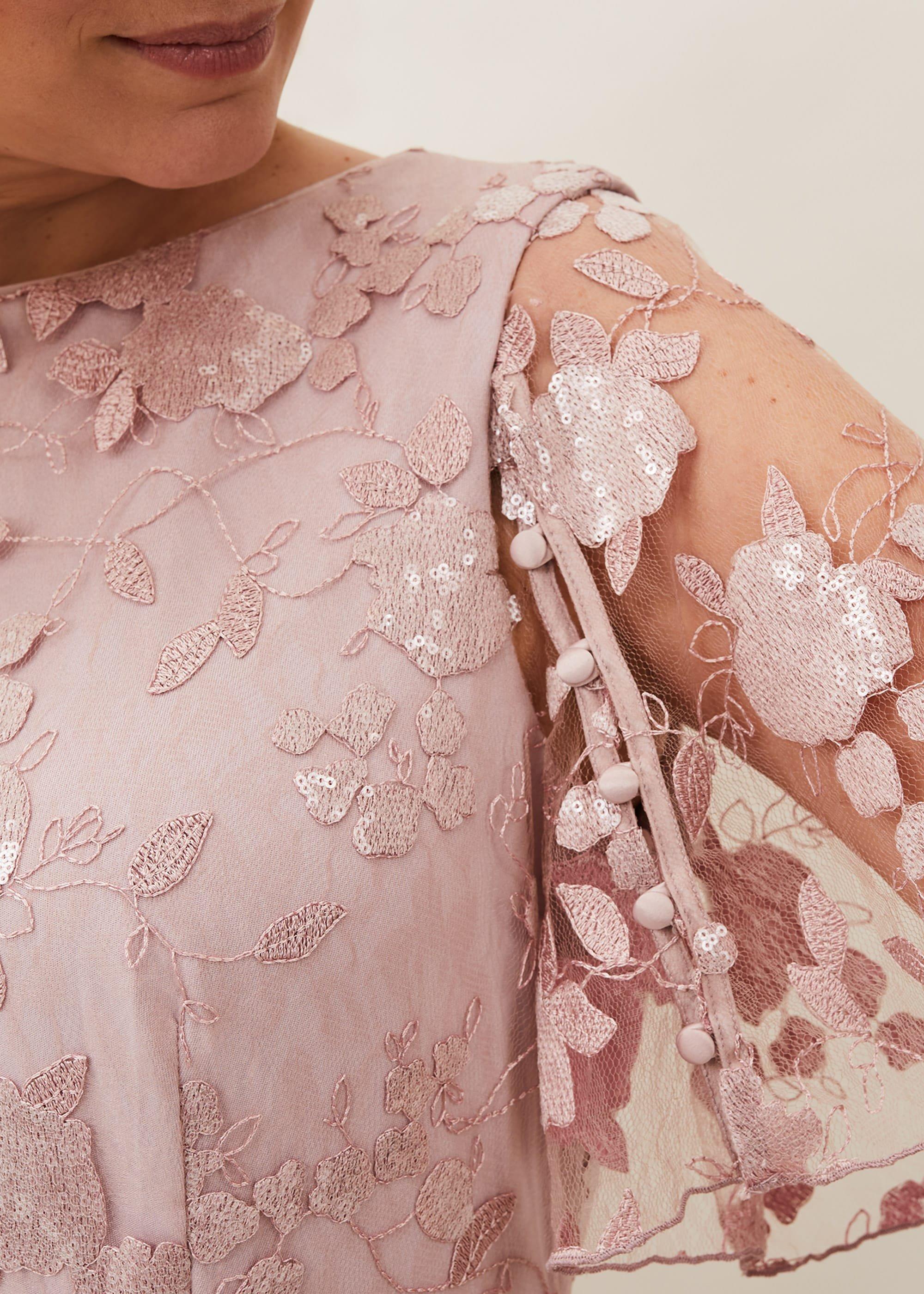 Harlow Sequin Lace Dress