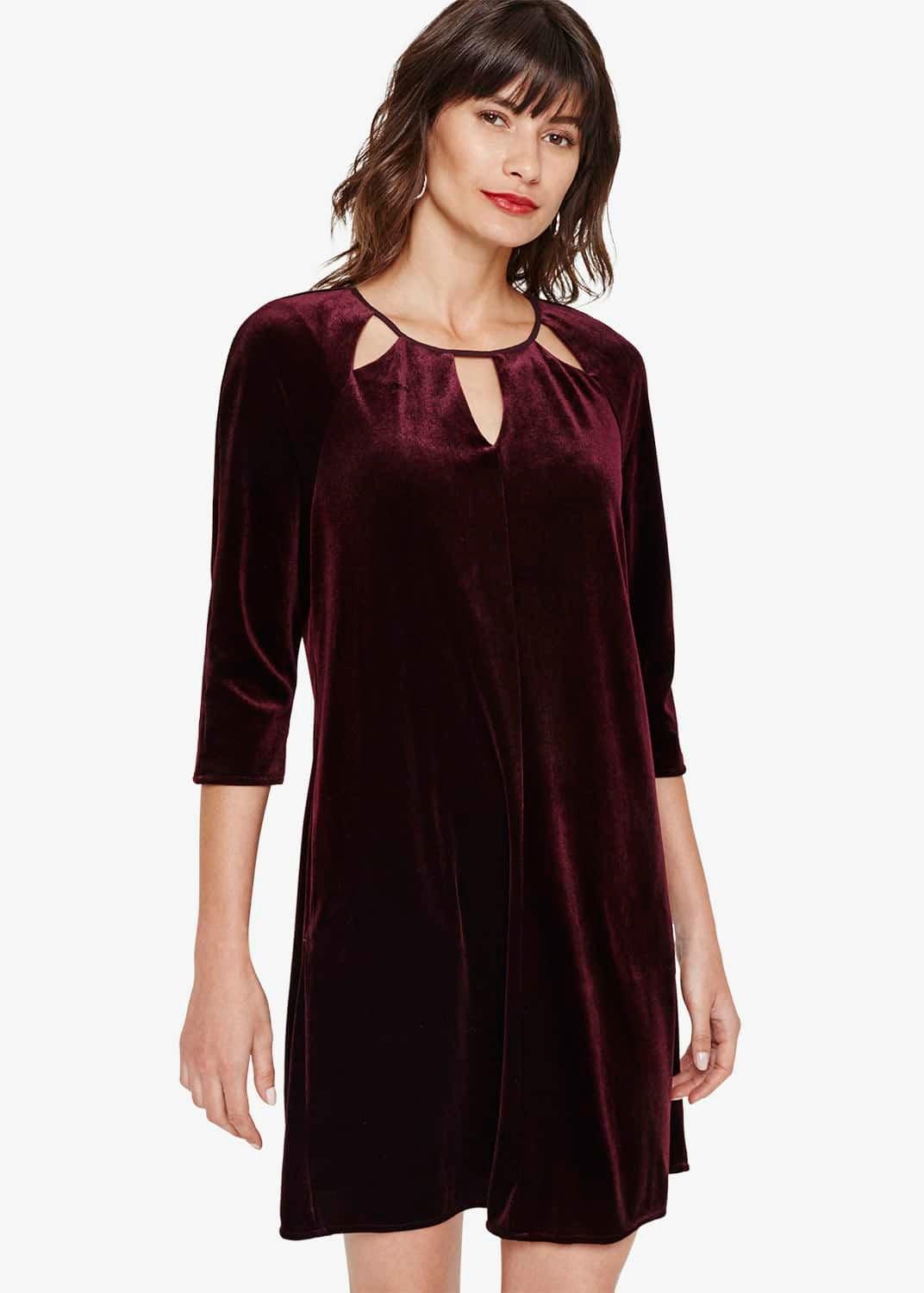 Zoe Velvet Dress