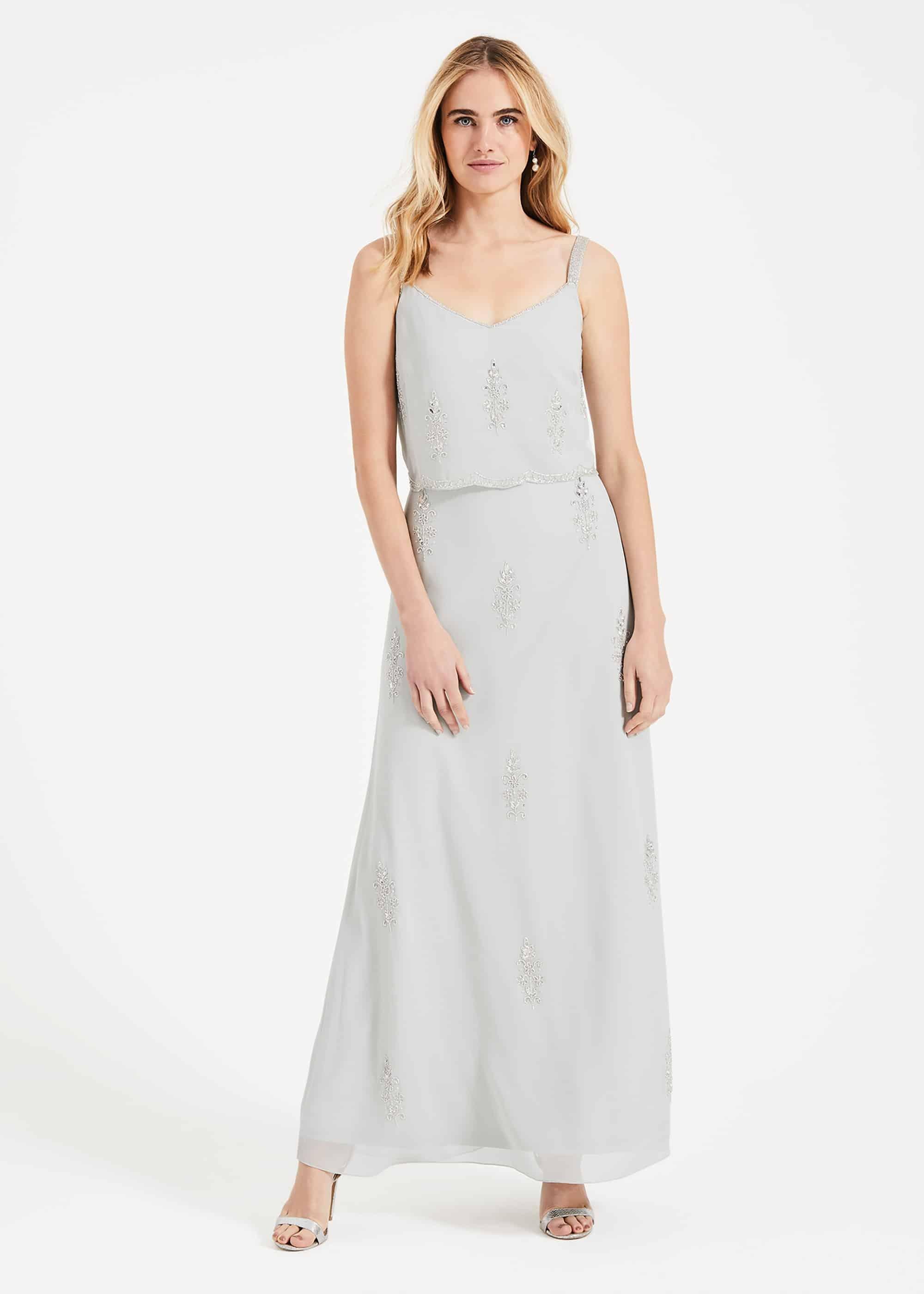 Agustina Beaded Maxi Dress
