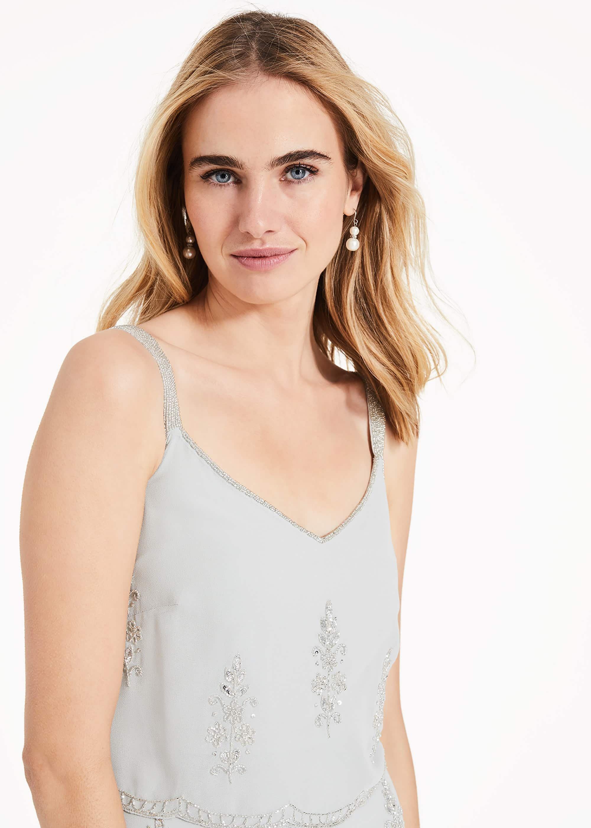 Agustina Beaded Maxi Dress