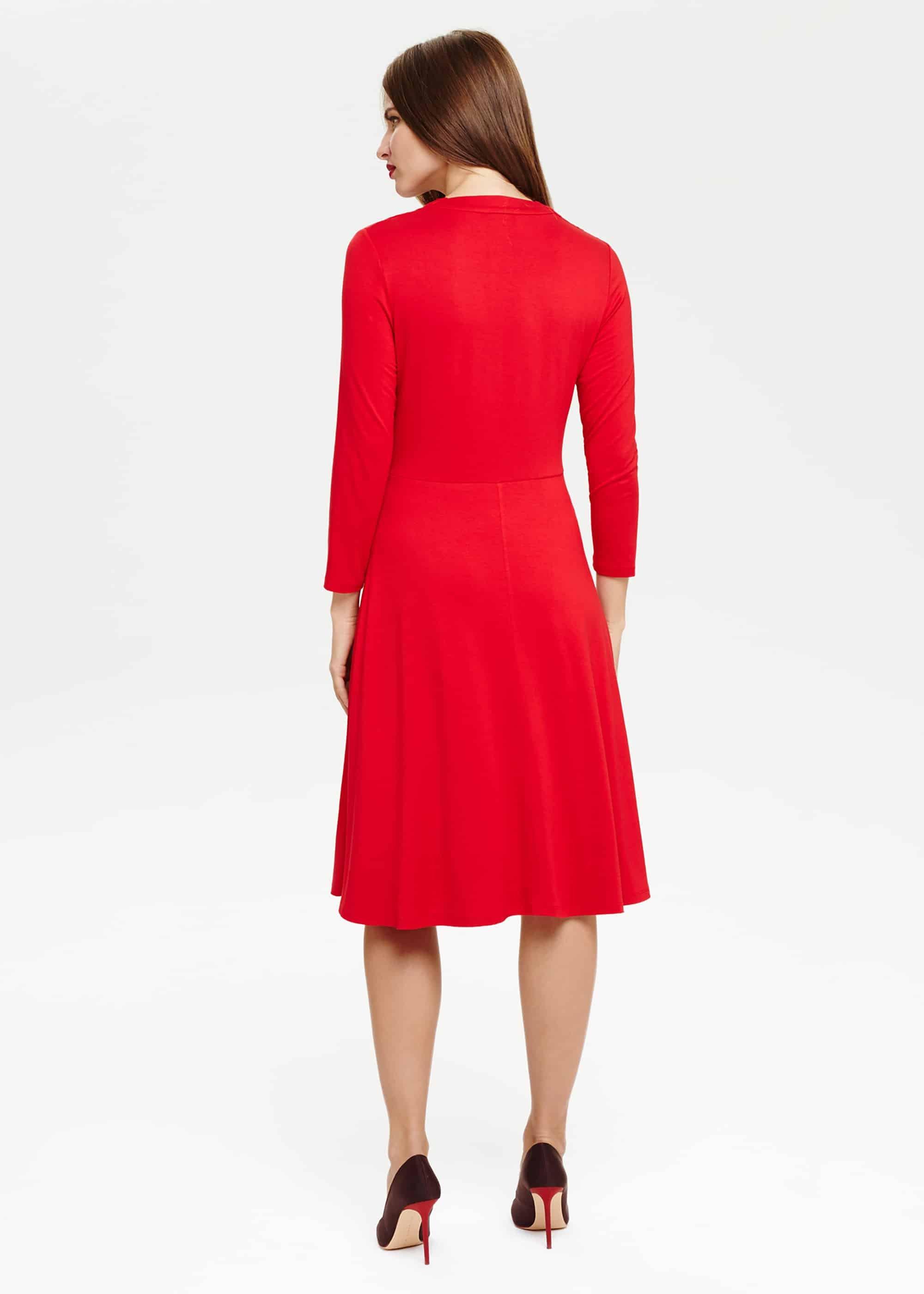 Wendelin Wrap Bodice Dress