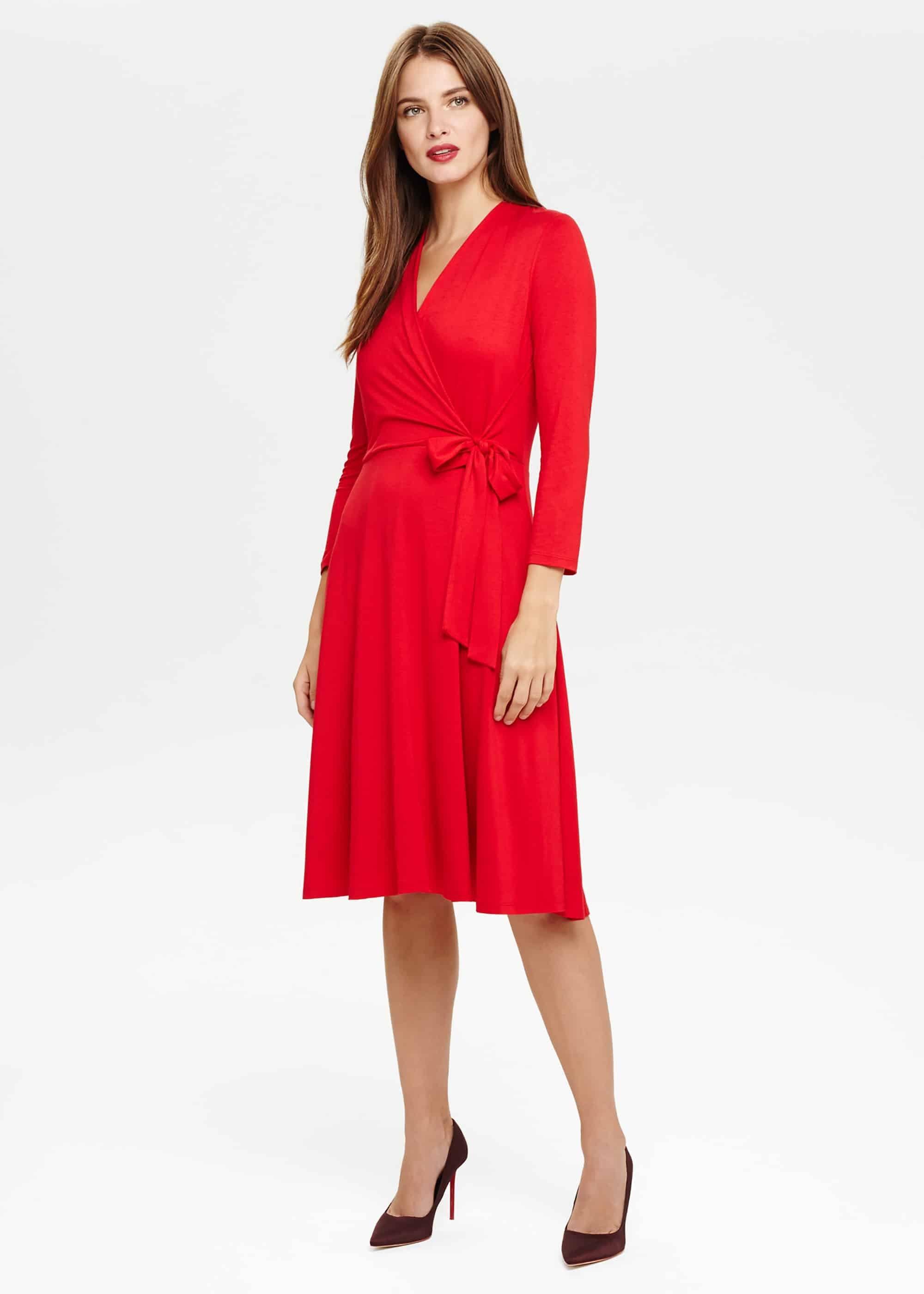 Wendelin Wrap Bodice Dress