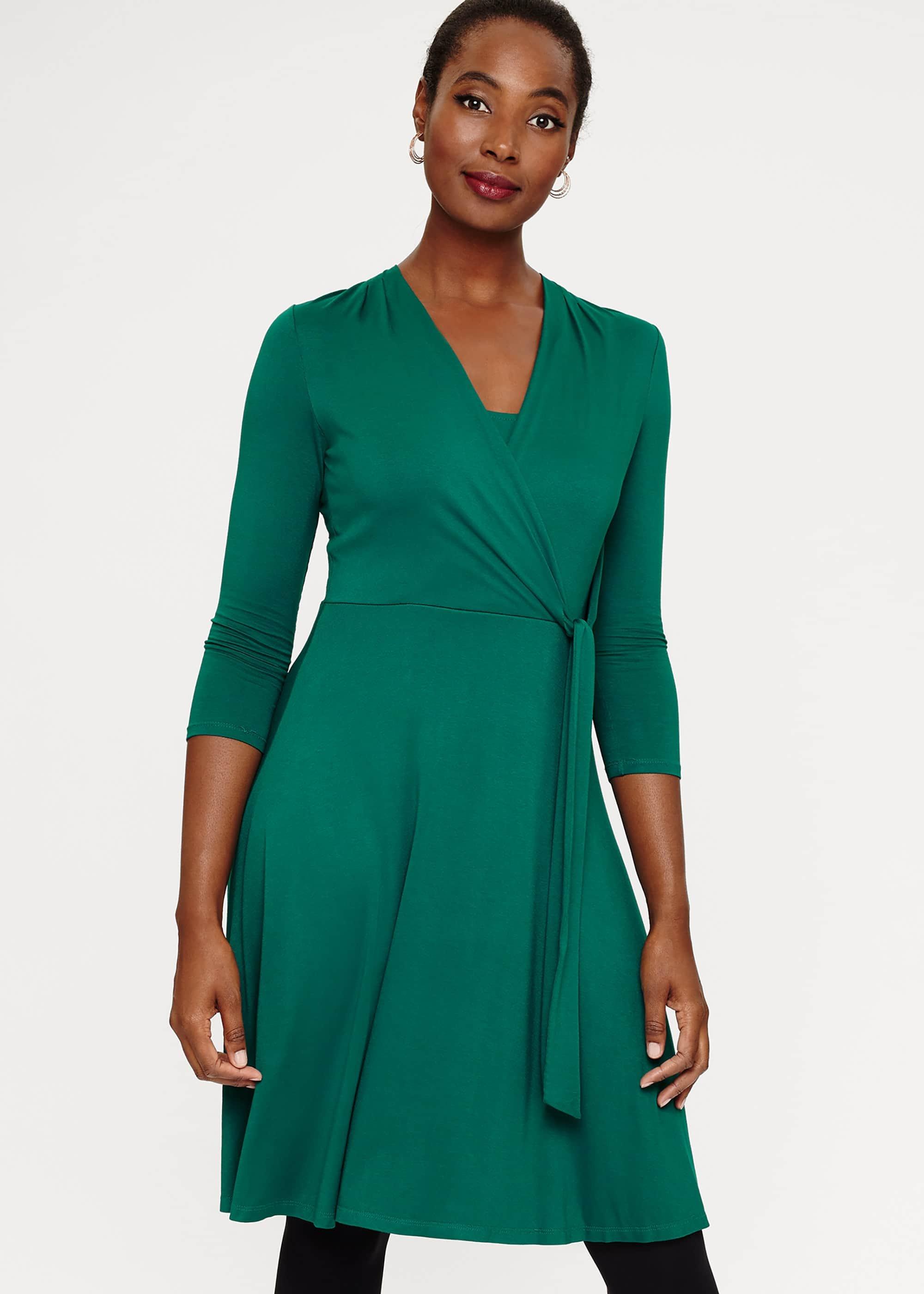 Wendelin Wrap Bodice Dress