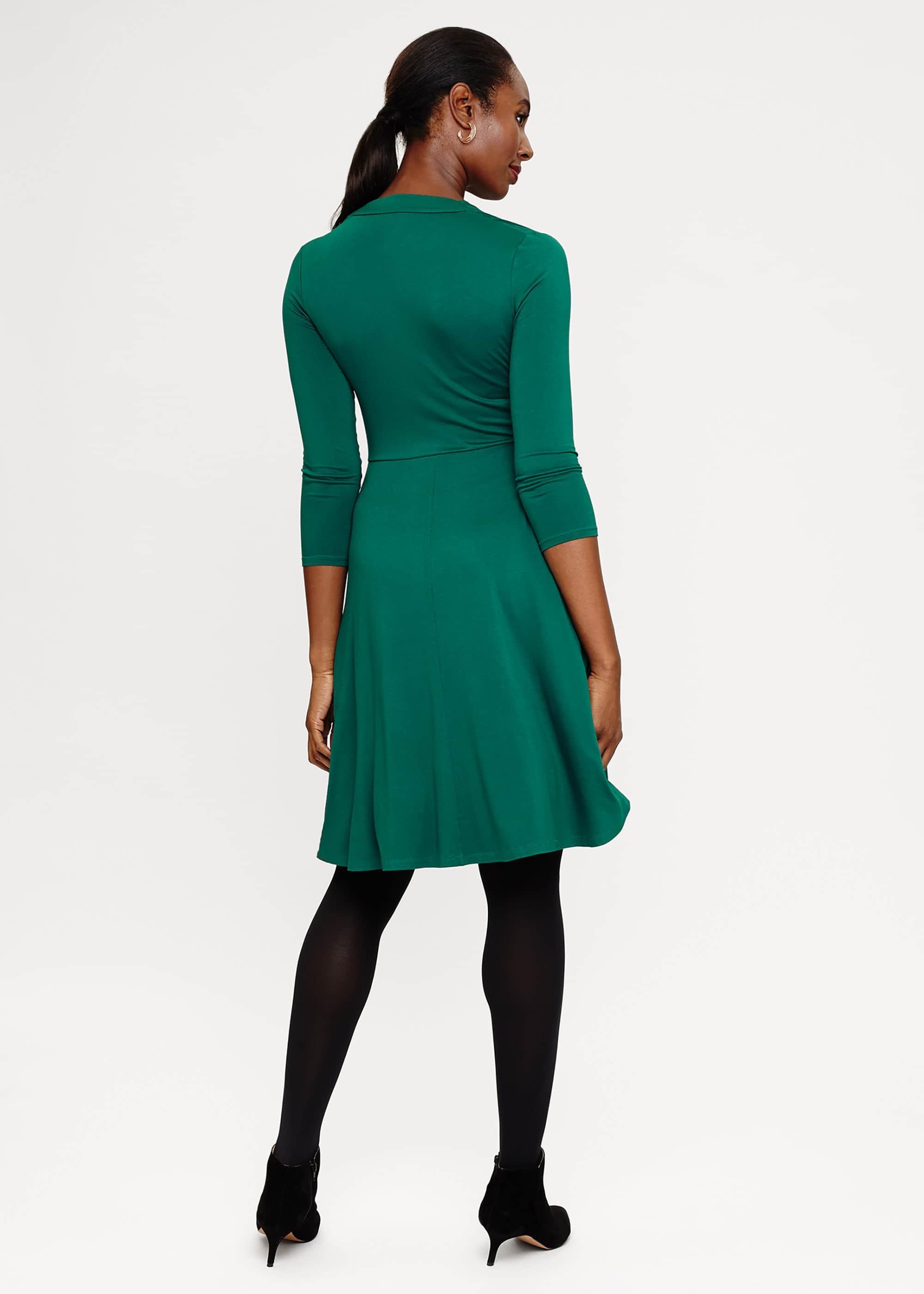 Wendelin Wrap Bodice Dress