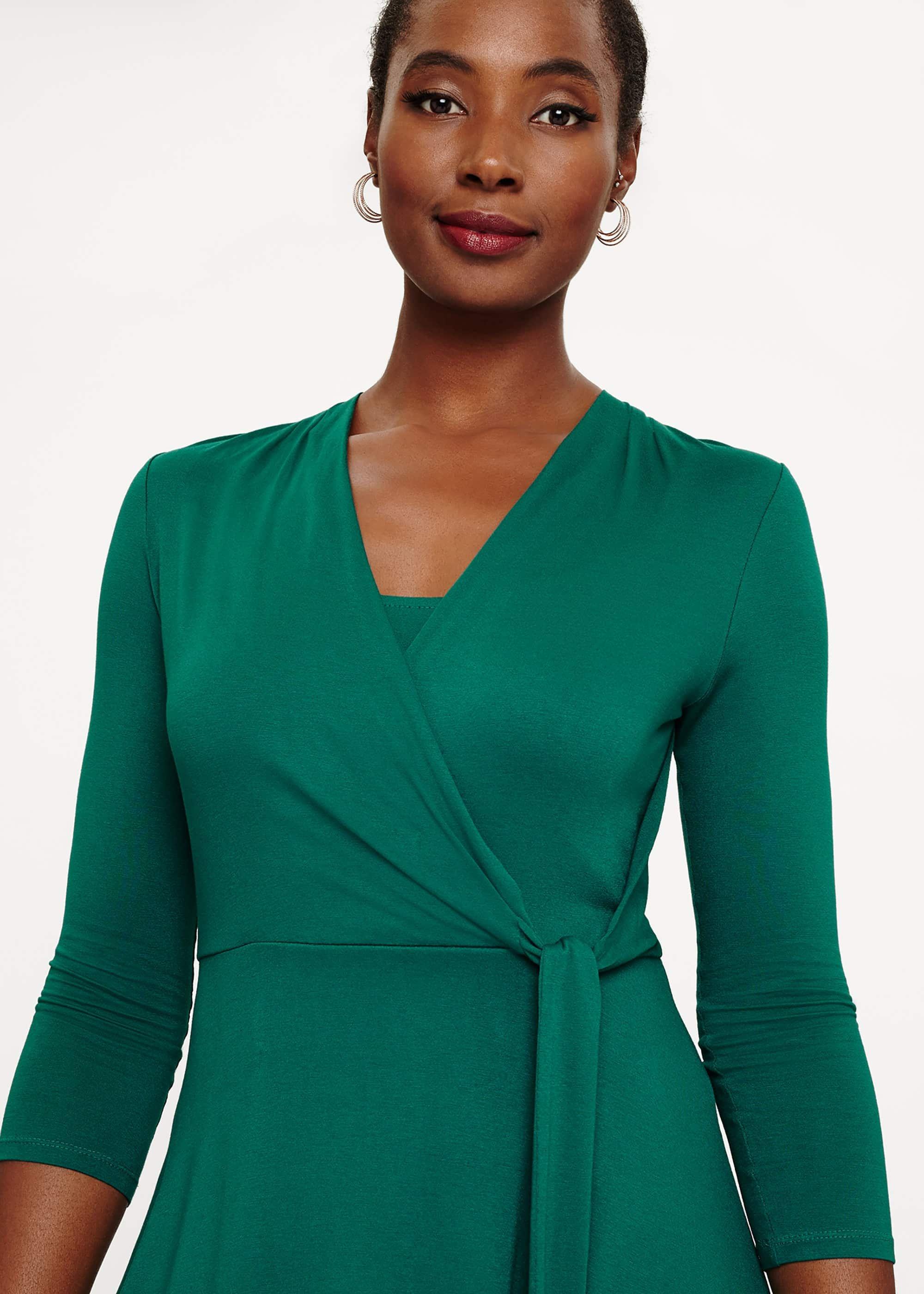 Wendelin Wrap Bodice Dress