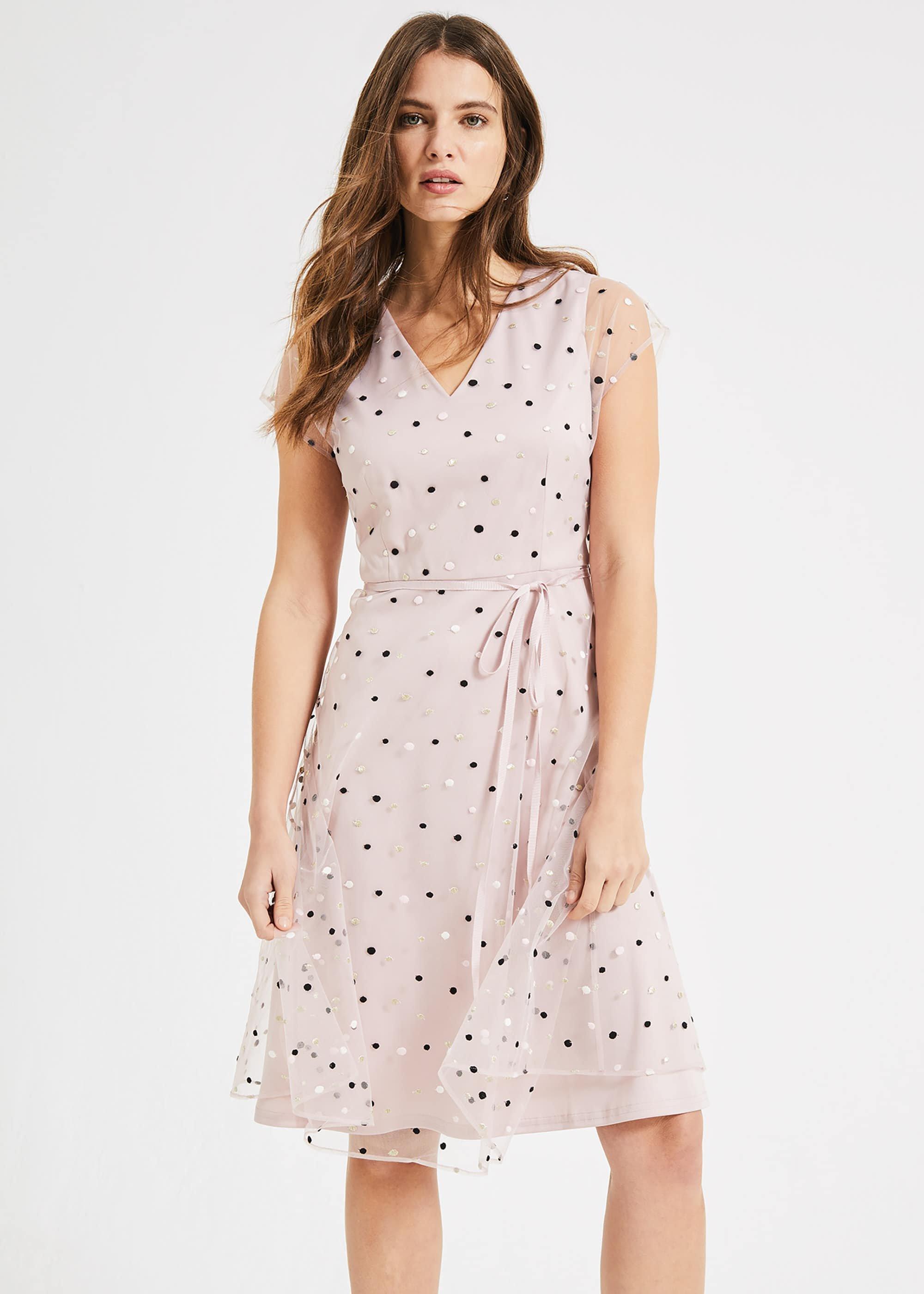 Leilani Spot Tulle Dress
