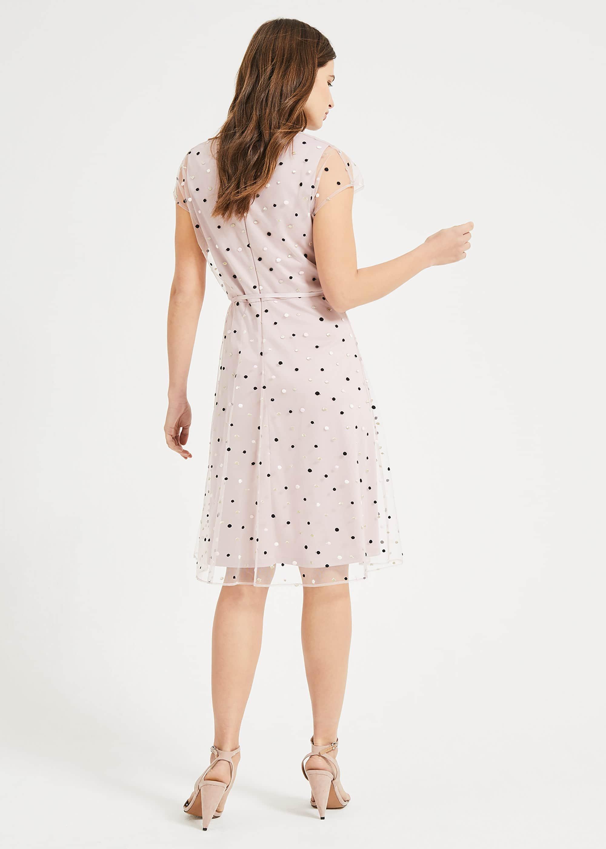 Leilani Spot Tulle Dress