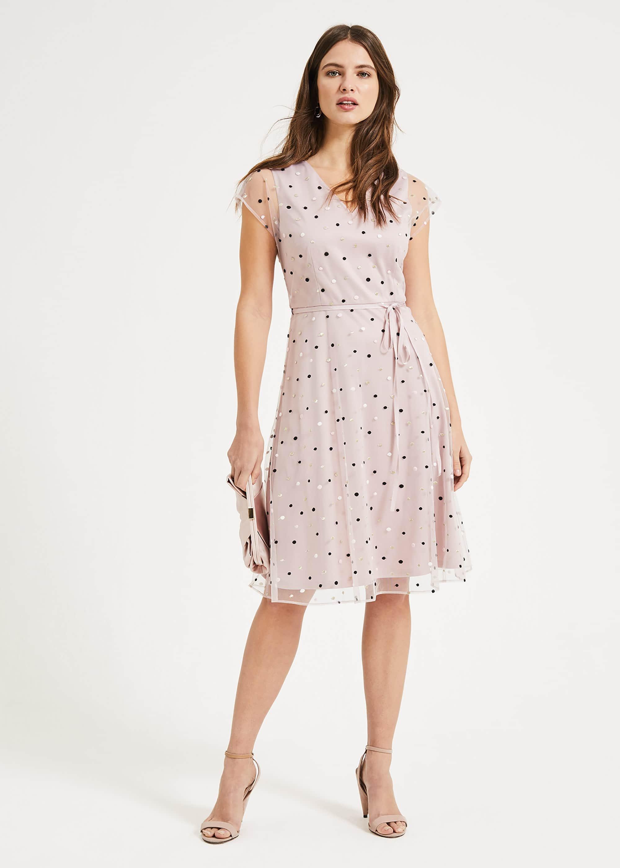 Leilani Spot Tulle Dress