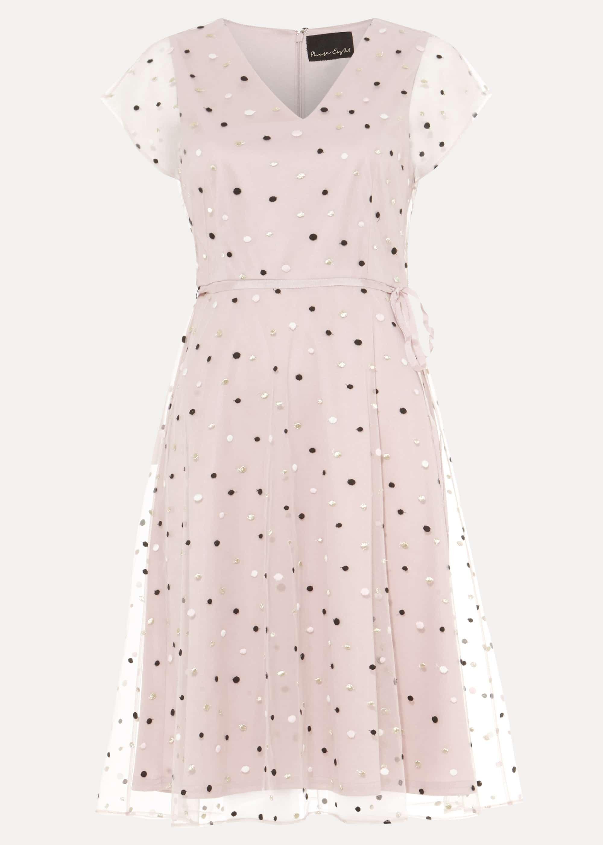 Leilani Spot Tulle Dress