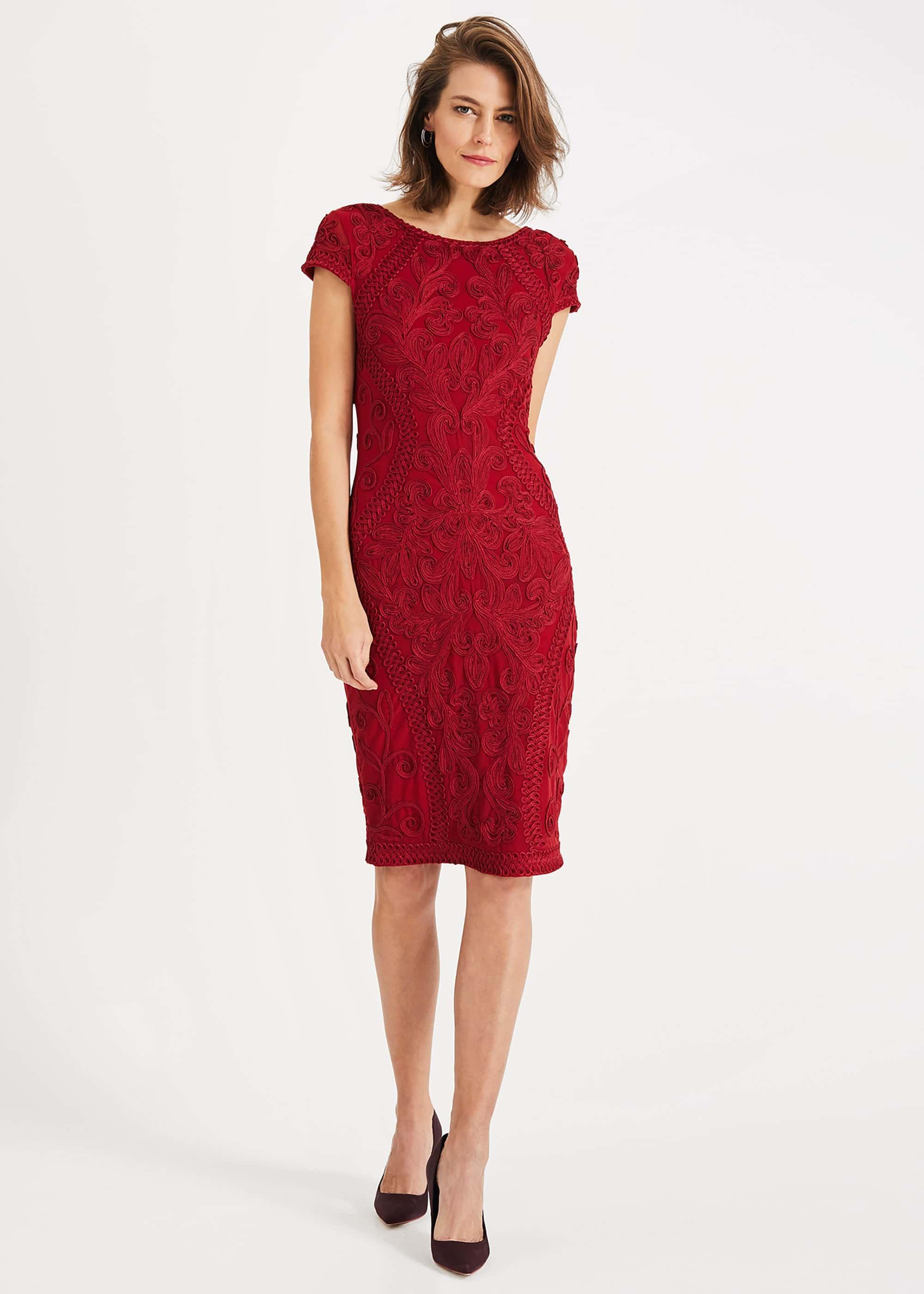 Perdy Tapework Lace Dress