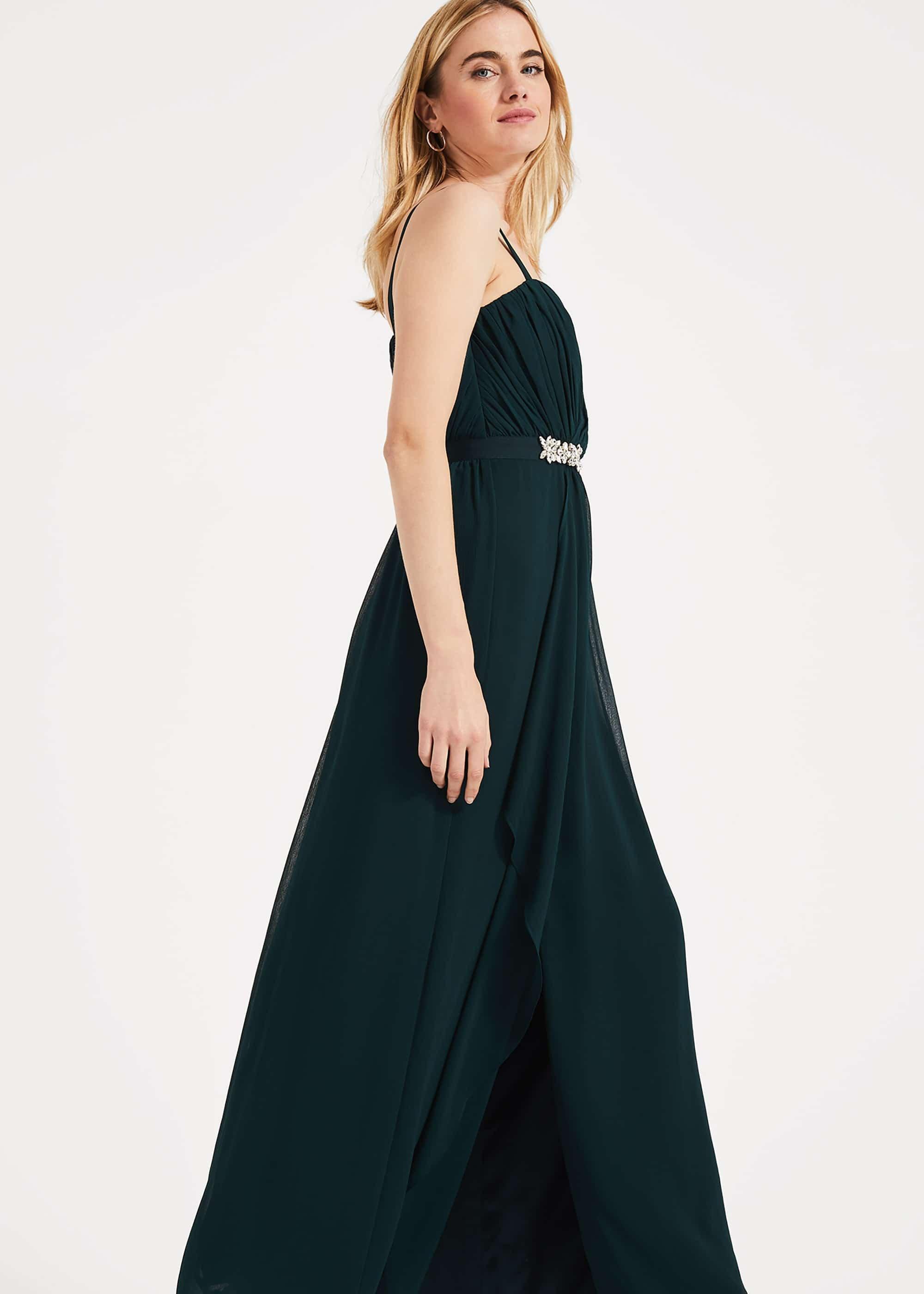 Ilenia Drape Front Dress