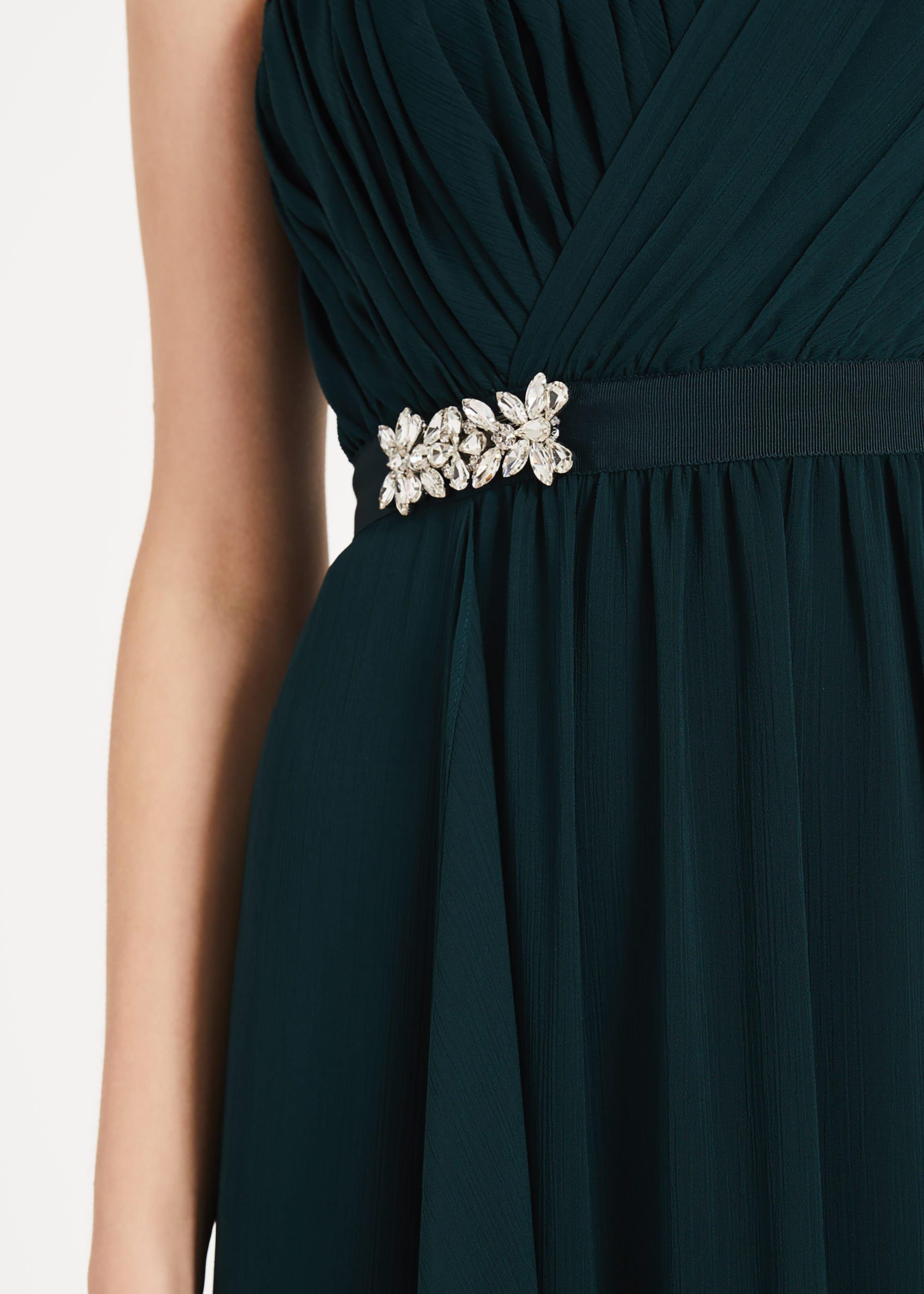 Ilenia Drape Front Dress