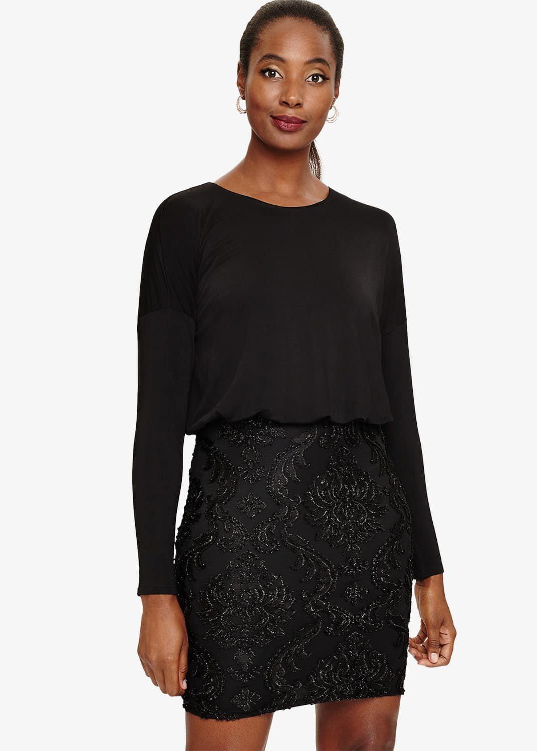 Diana Devore Skirt Dress