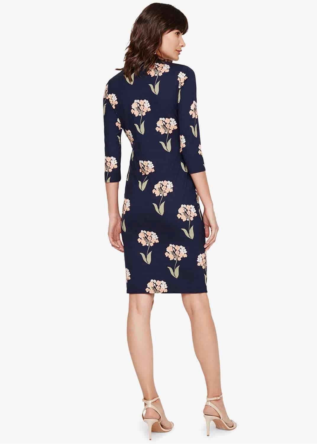 Monica Print Dress