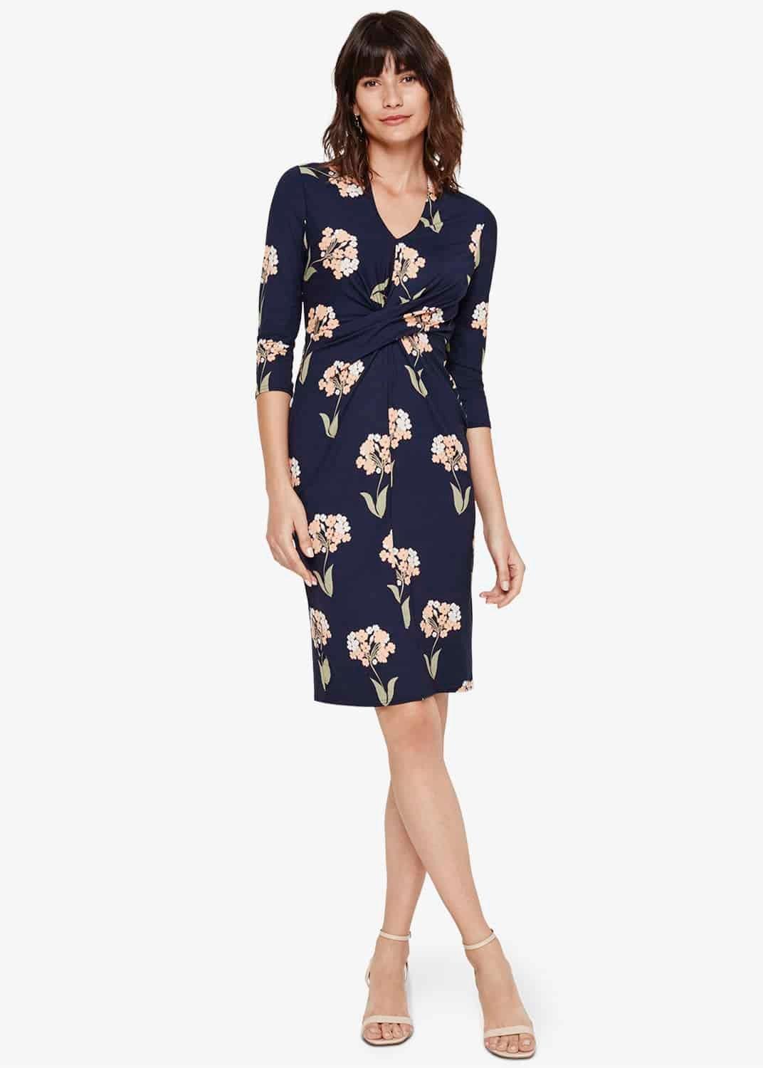 Monica Print Dress