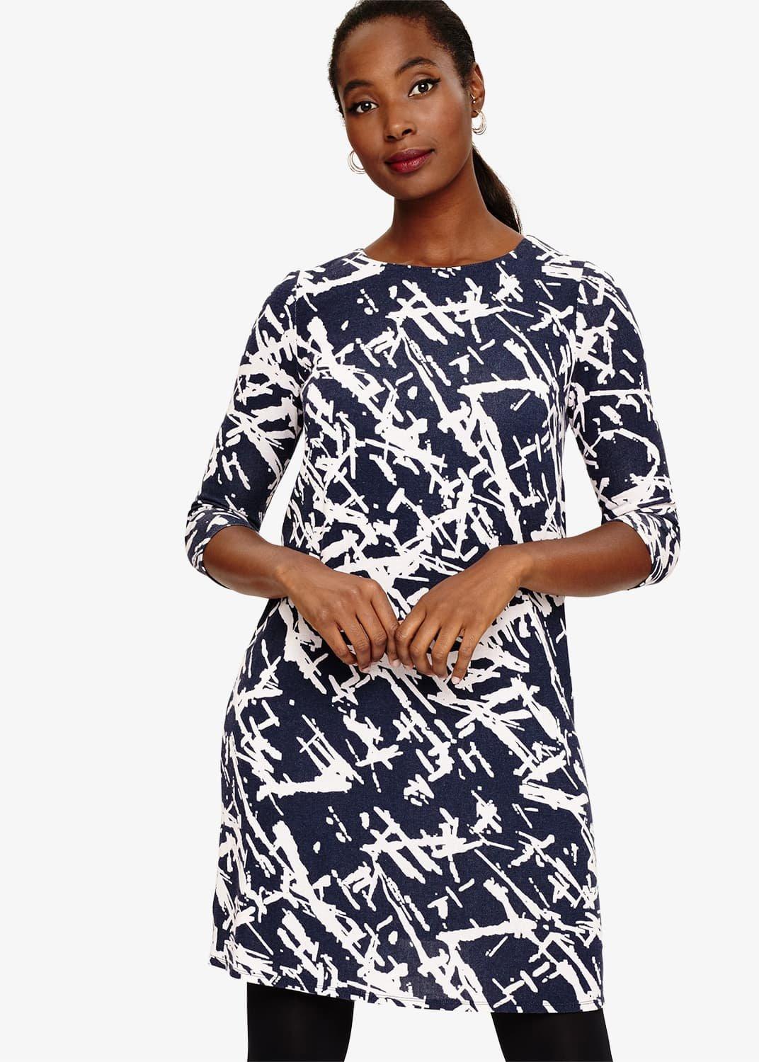 Bora Print Dress