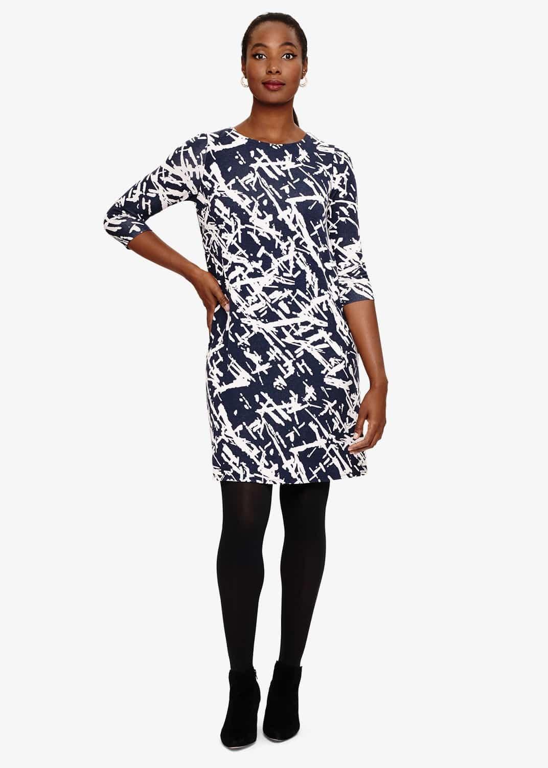 Bora Print Dress