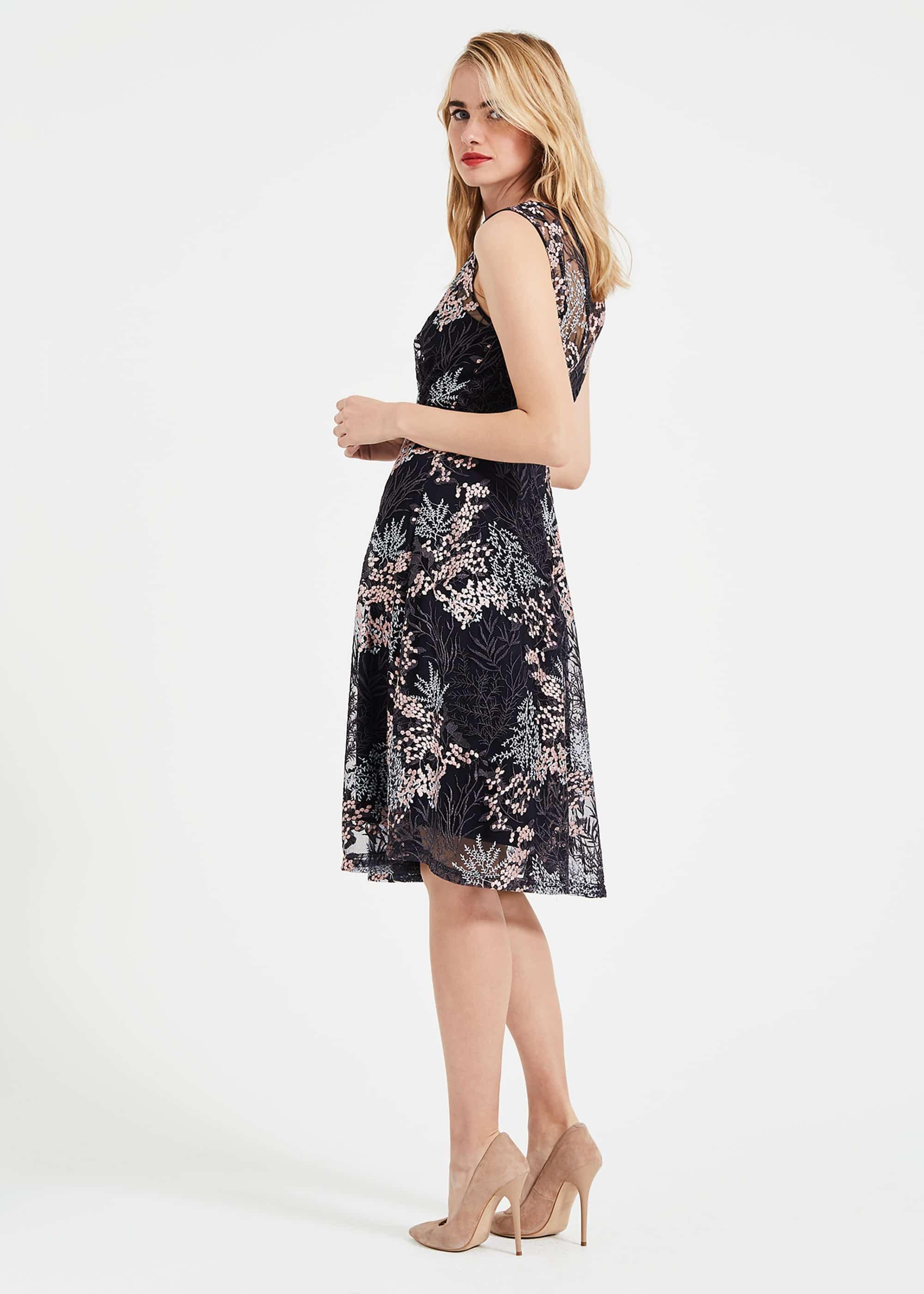 Audrina Embroidered Dress