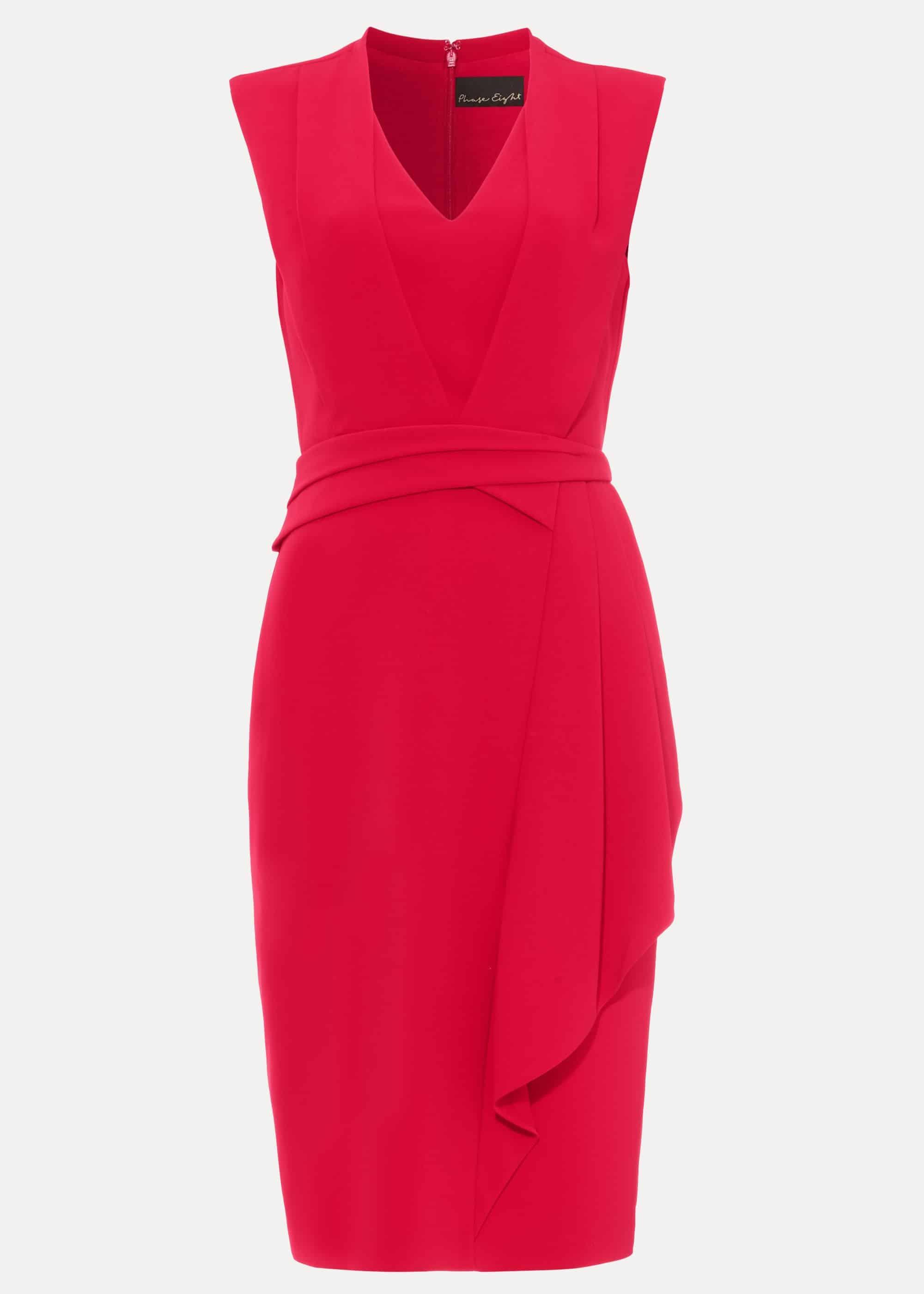 Clarissa Drape Detail Dress